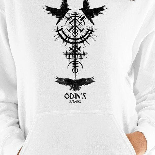 Viking Longship Hoodie - Norse Viking, Longship, Heavy Blend Hoodie