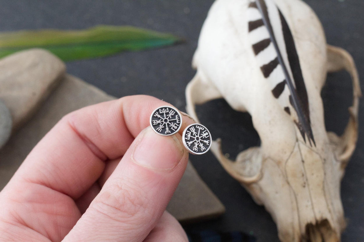 Viking Odin Jewelry Accessory - Ear Cuff Set - Huginn and Muninn - Odin's Ravens - Viking Jewelry