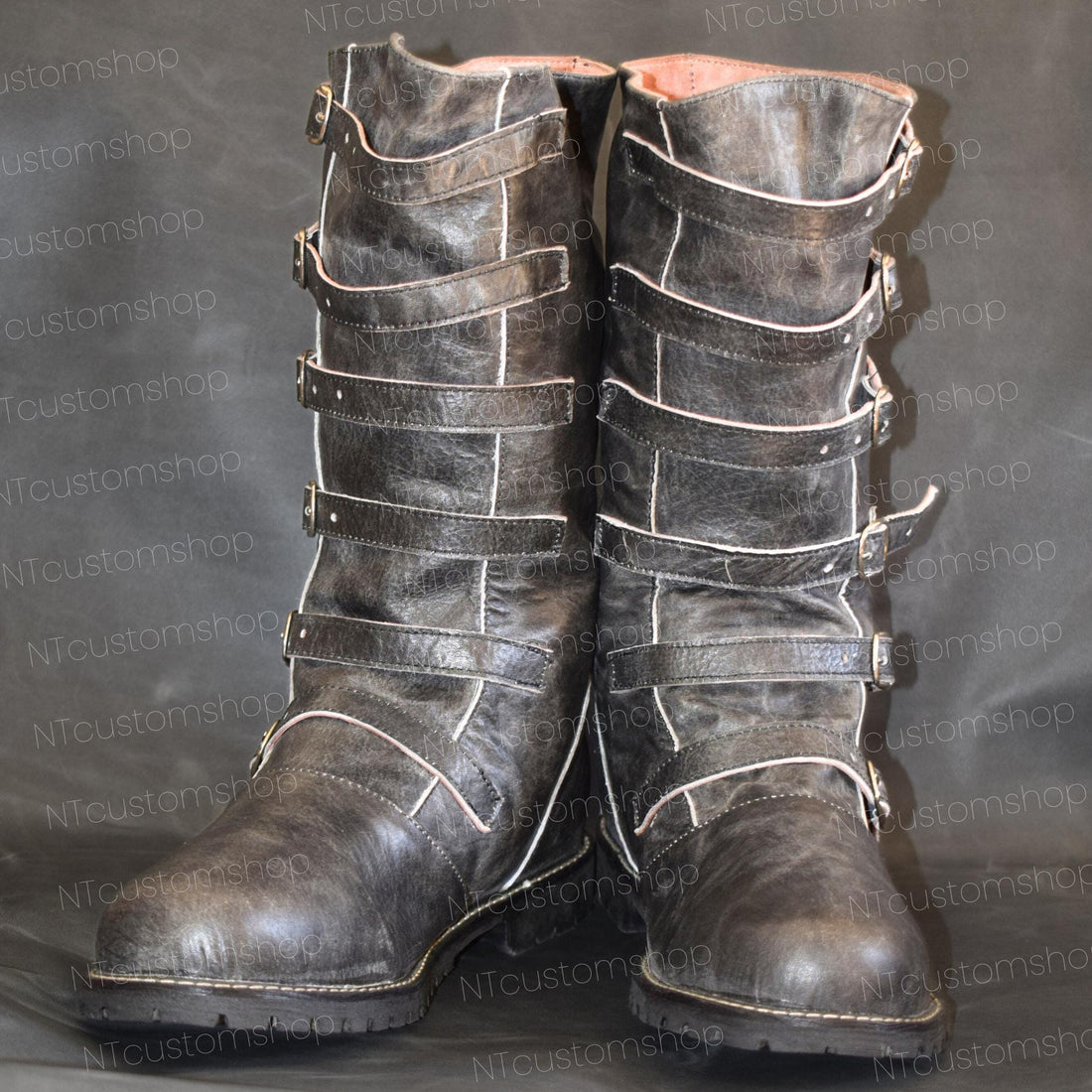Viking Boots - Custom Made Renaissance Faire Boots - Viking, Medieval, Fantasy Leather Boots