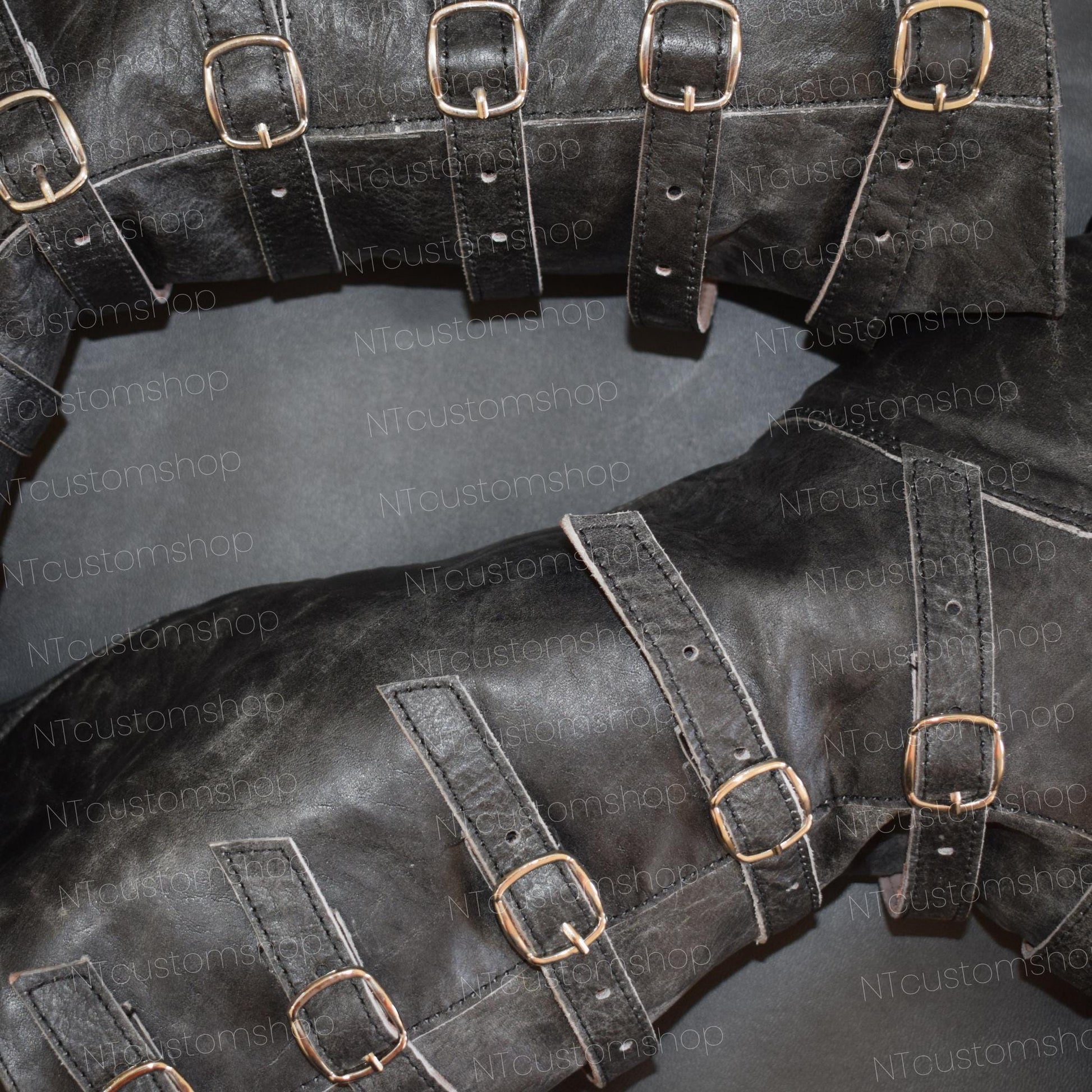 Viking Boots - Custom Made Renaissance Faire Boots - Viking, Medieval, Fantasy Leather Boots
