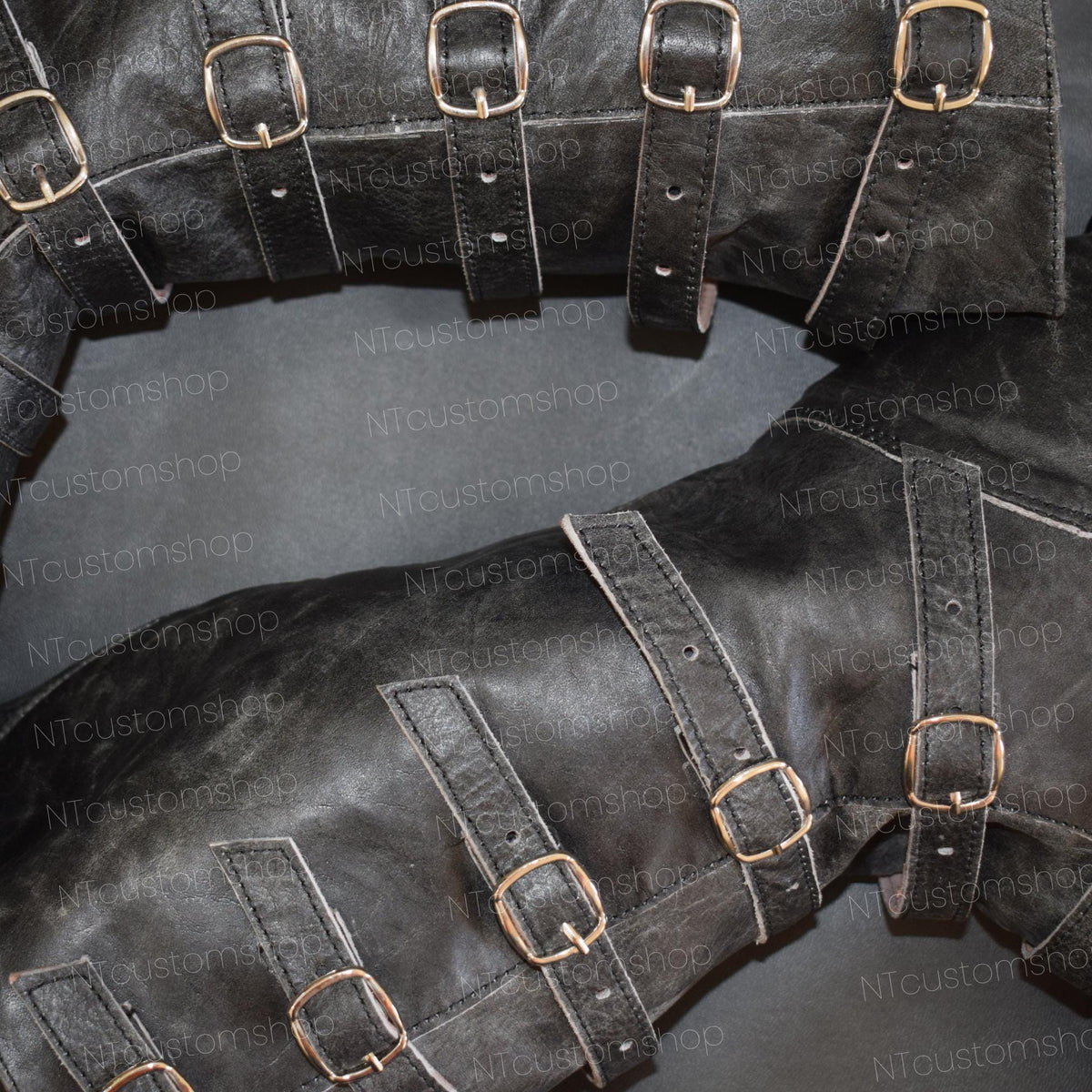 Viking Boots - Custom Made Renaissance Faire Boots - Viking, Medieval, Fantasy Leather Boots