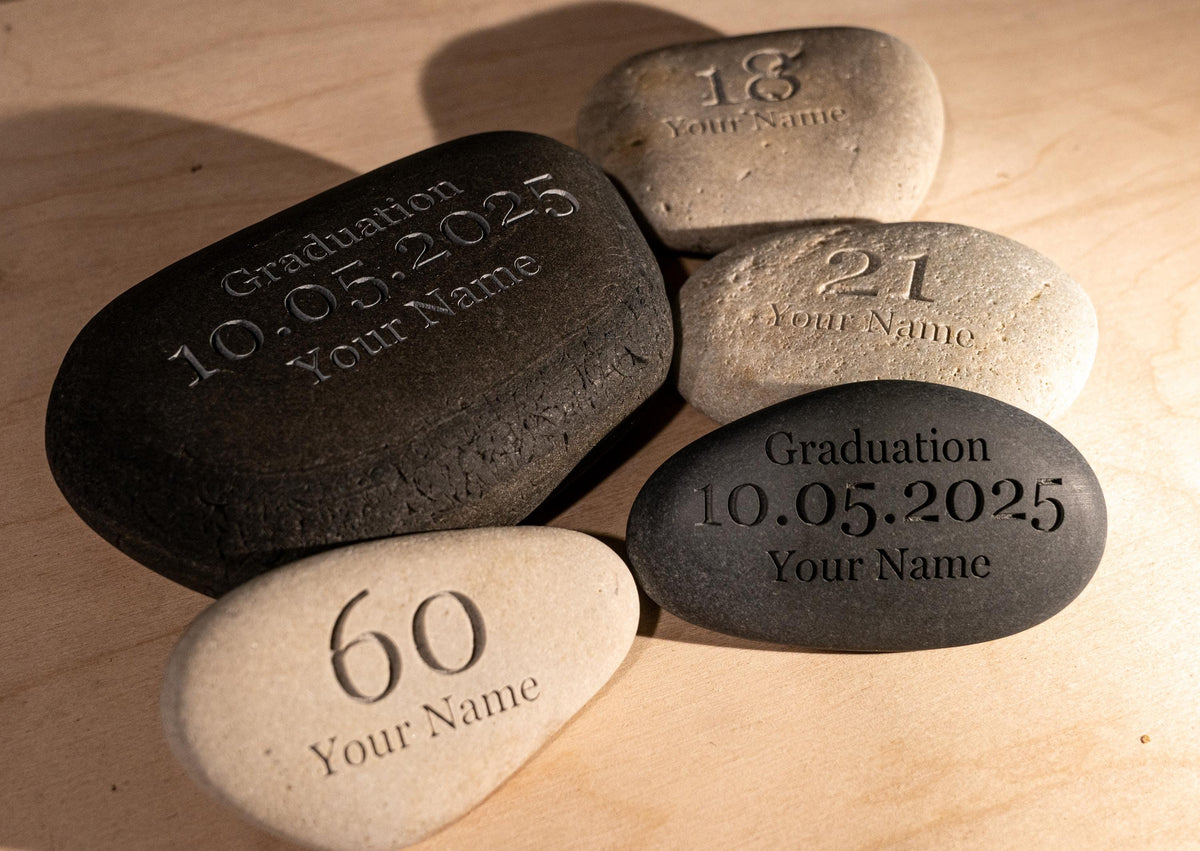 Viking Home Decor - Personalised Oathing Stone, Hand Engraved Oath Stone, Celtic Wedding Gift