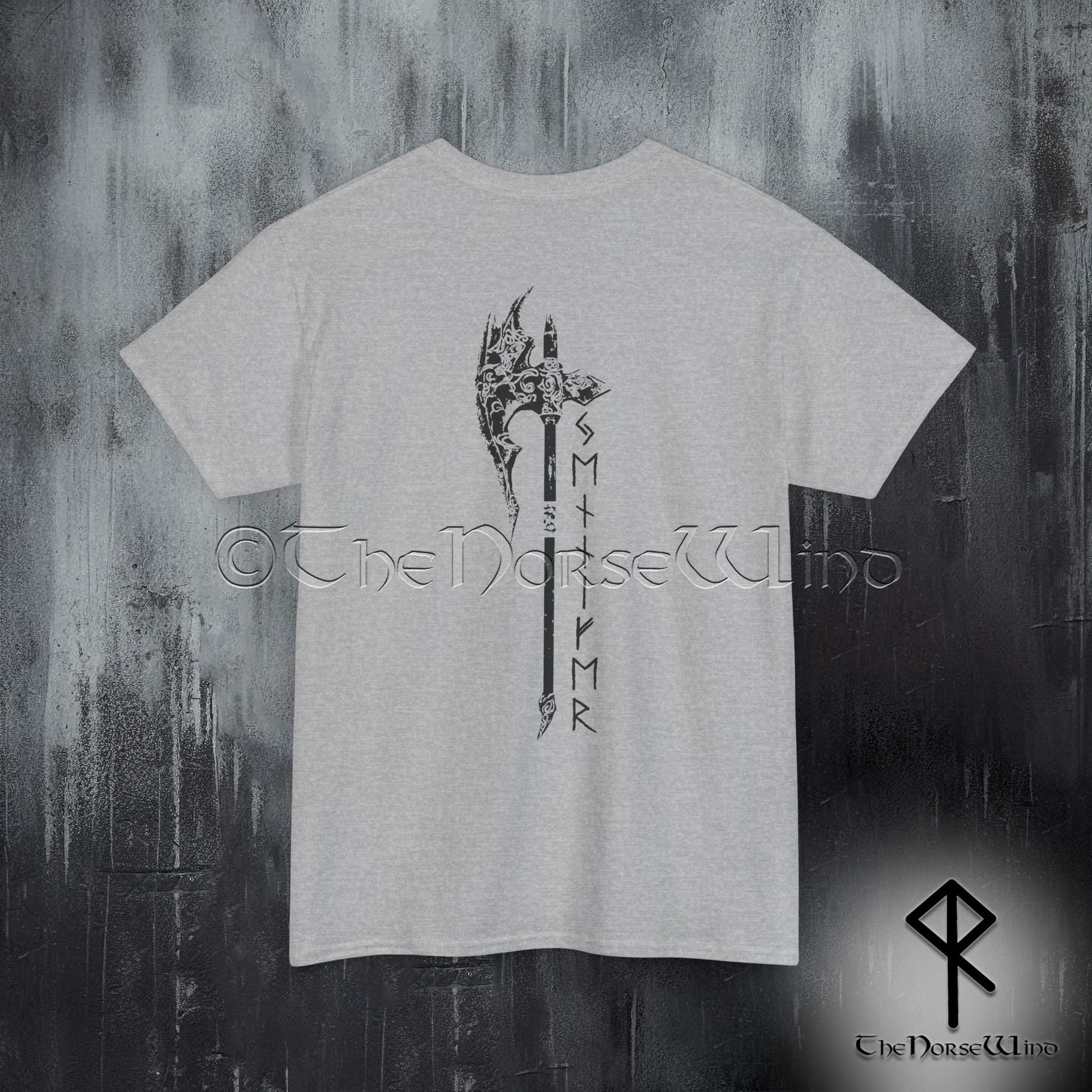 Viking Rune T-Shirt - Custom Viking Warriors T-Shirt Name in Runes, Personalized Futhark Runes