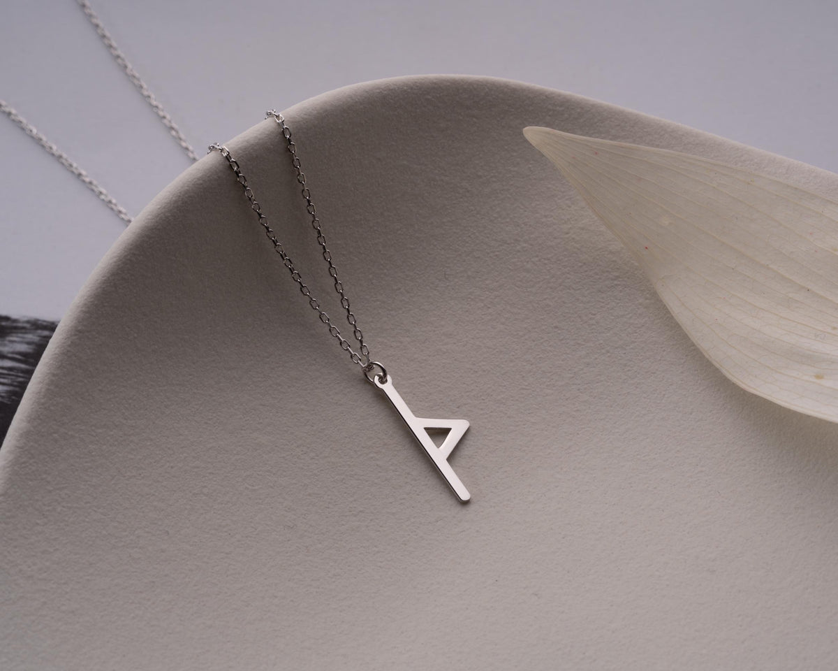 Viking Rune Necklace - Viking Runes Charm Necklace, Viking Letters Personalized, Viking Norse