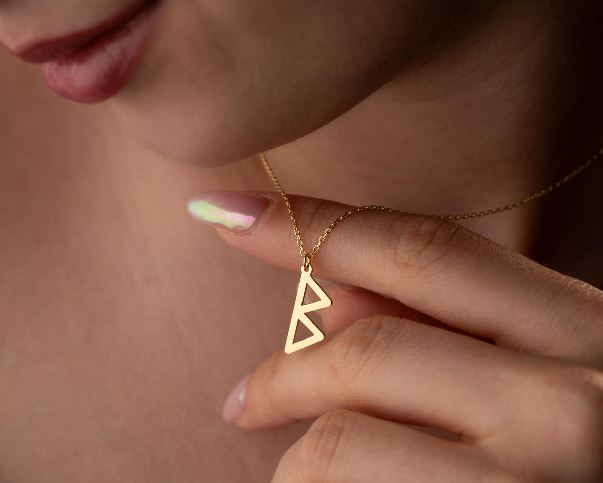 Viking Rune Necklace - Personalized Viking Runes Necklace: Norse Pendant \ Christmas Gifts