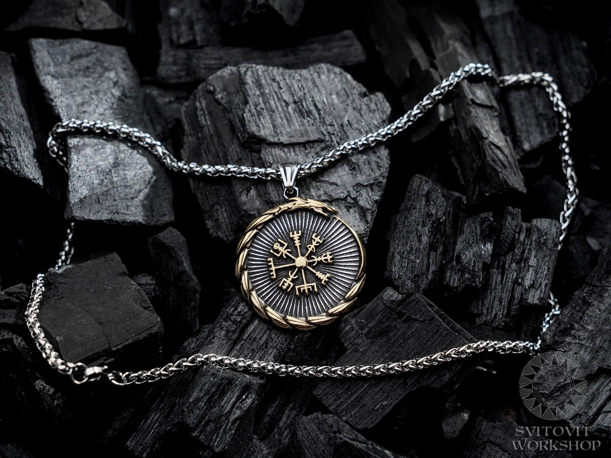 Viking Thor's Hammer Necklace - Thor's Hammer Necklace · Viking Mjolnir Pendant · Norse Rune