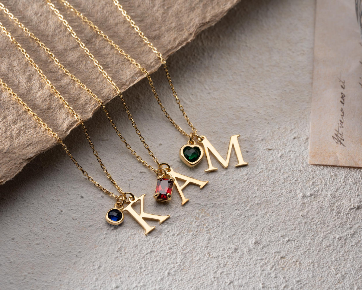 Viking Rune Necklace - Viking Runes Charm Necklace, Viking Letters Personalized, Viking Norse