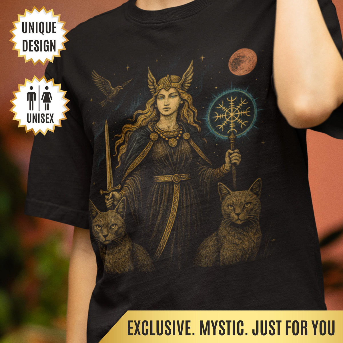 Viking T-Shirt - Lagertha Shirt: Viking Warrior Woman T Shirt, Viking Shieldmaiden Tee, Norse
