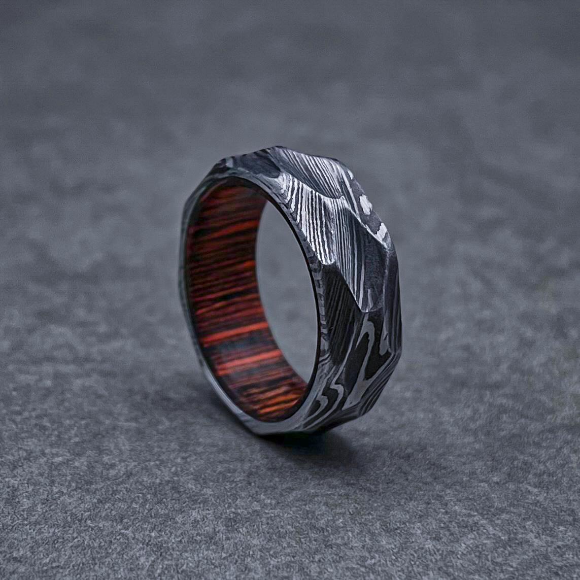 Viking Thor's Hammer Ring - Viking Thor Hammer Axe Ring, Norse Warrior Sterling Silver Jewelry