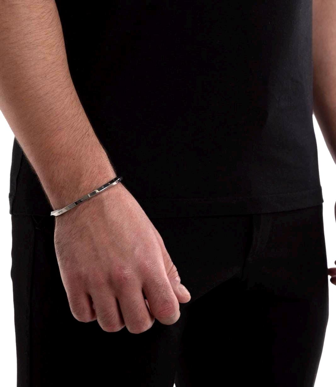 Viking Rune Bracelet - Vintage Viking Rune Bracelet, Norse Rune Mens Cuff – Nordic Bangle Pagan