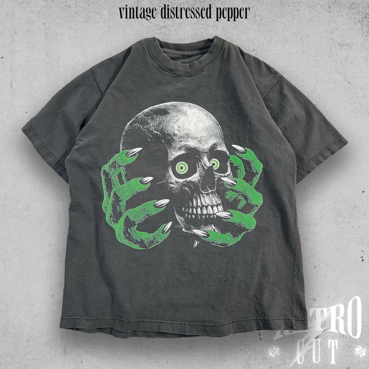Viking T-Shirt - Viking Skull Oversized T-Shirt