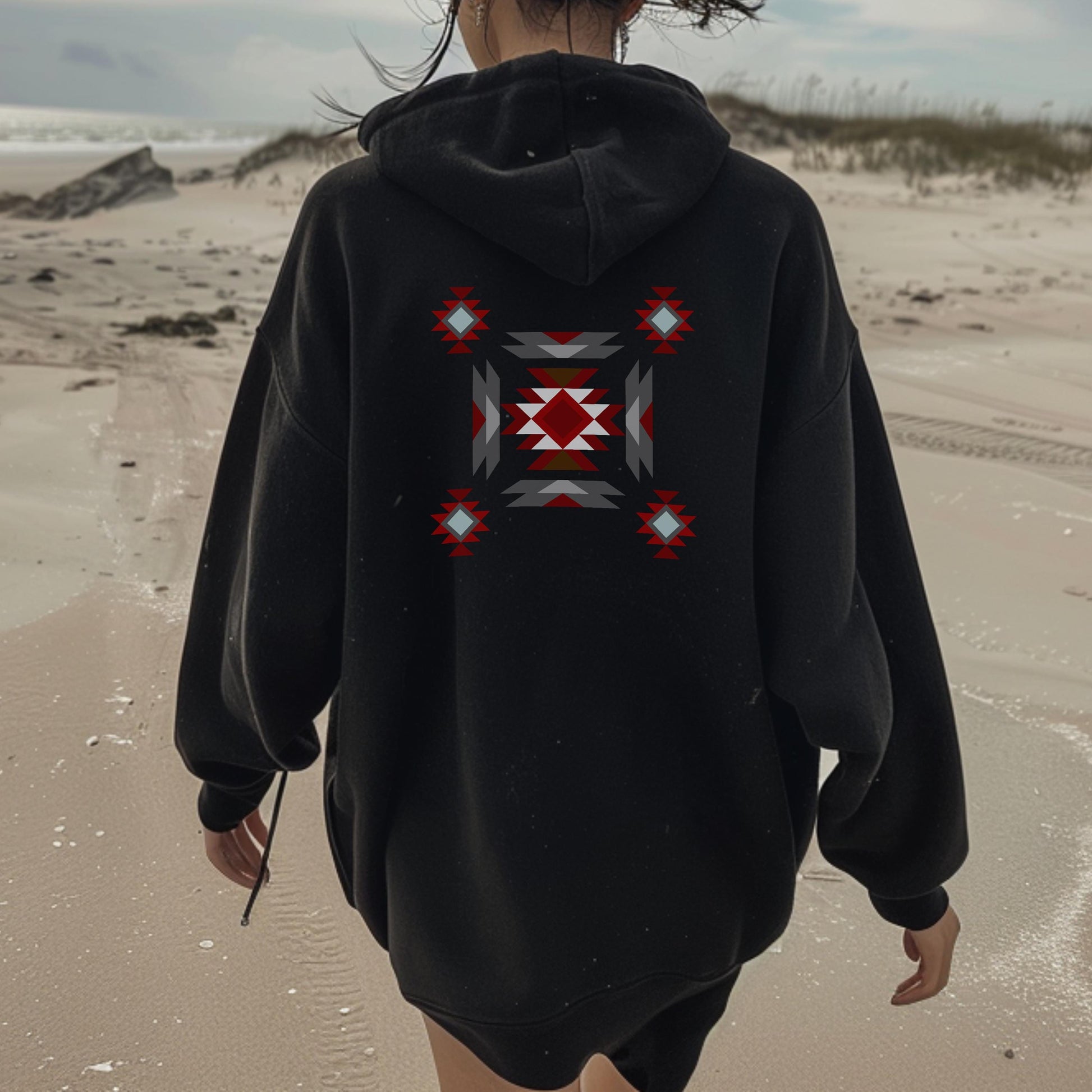 Viking Odin Hoodie - Hugin & Munin Ravens Odin's Viking Organic Hoodie