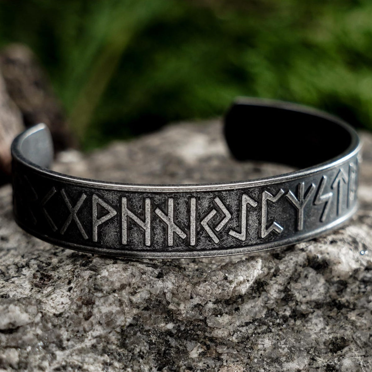 Viking Bracelet - Viking Dragon Cuff Bracelet, Stainless Steel Norse Arm Band, Midgard Serpent