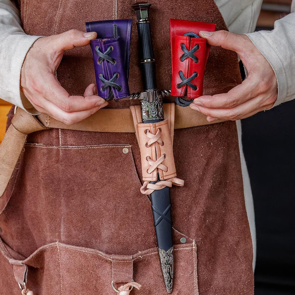 Viking Costume & LARP - Renaissance Festival Medieval Style Handmade Frog Viking Accessories