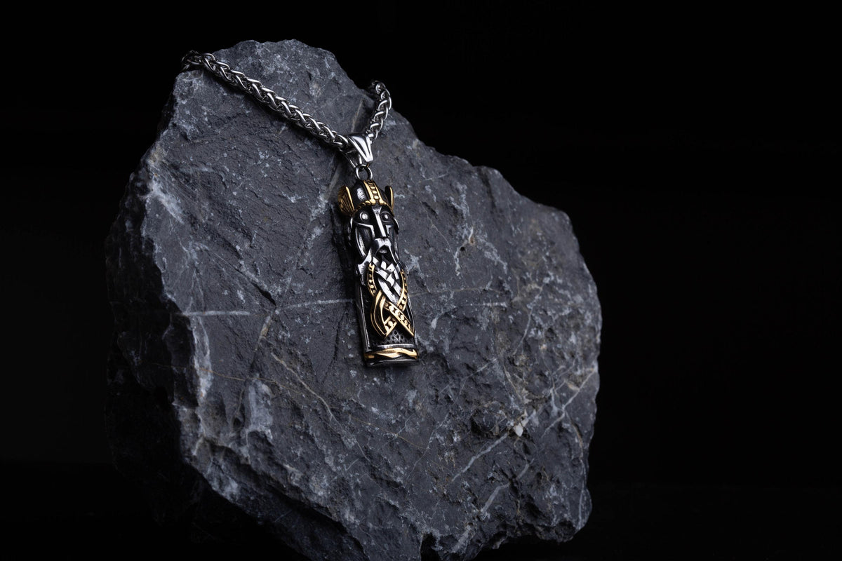 Viking Thor's Hammer Necklace - Thor's Hammer Necklace · Viking Mjolnir Pendant · Norse Rune