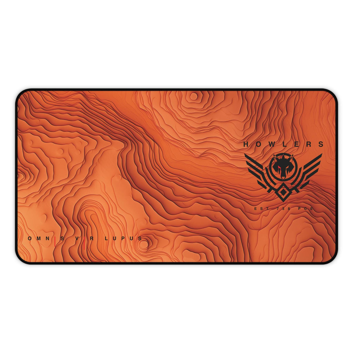 Viking Rune Leather Accessory - Personalized Norse Mythology Desk Mat, Ethnic Norse Name In Viking
