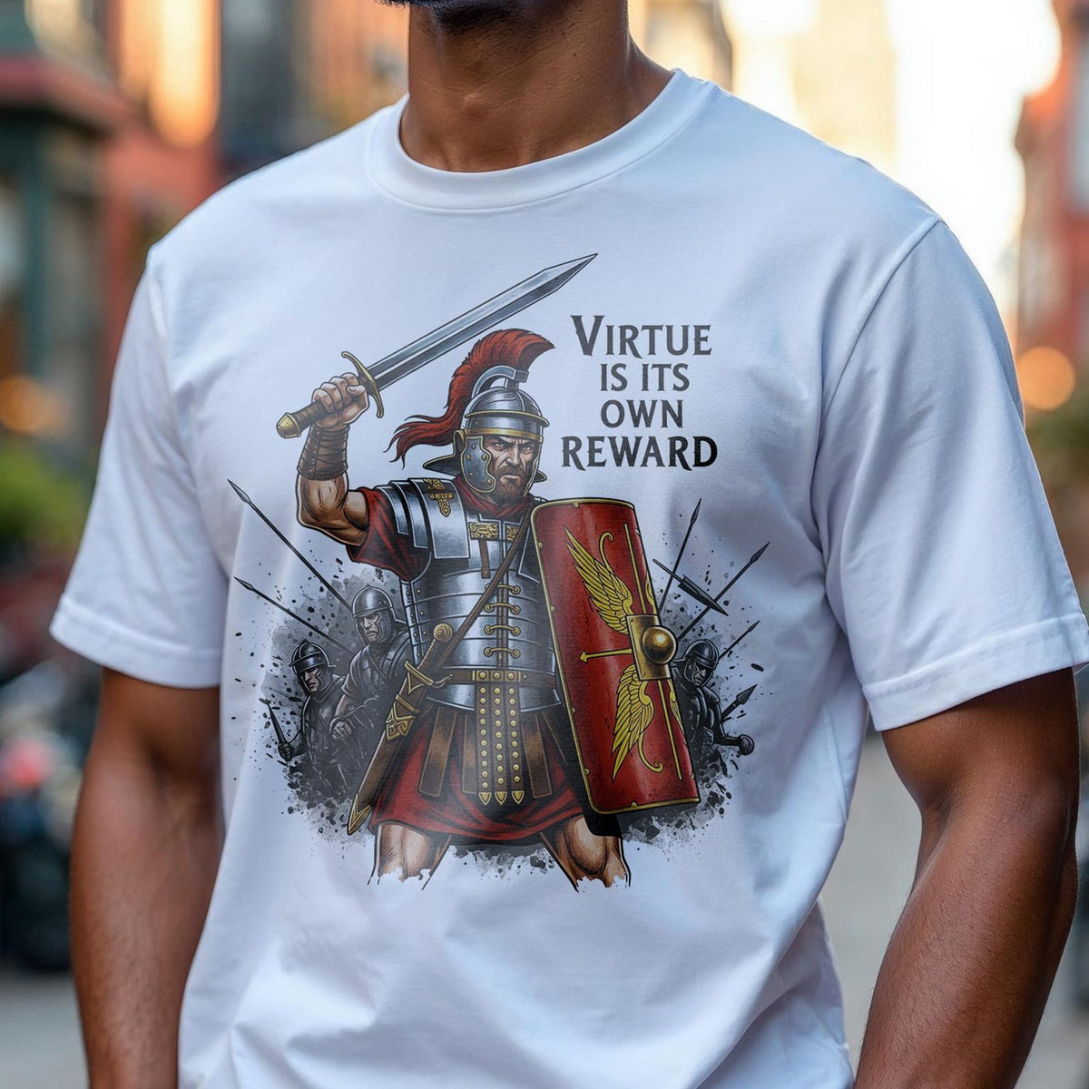 Viking Valhalla T-Shirt - Men's Viking Valhalla T-shirt, Norse Fire Warrior T-shirt, Dark Fantasy