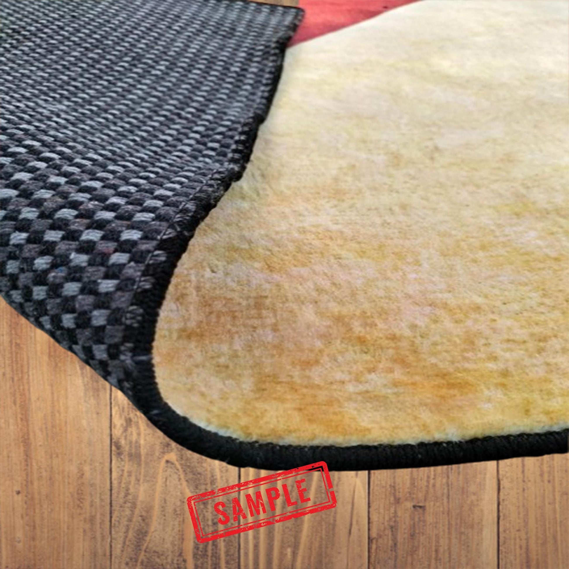 Viking Rug - Viking Axe Runner Rug: Blue Celtic Knot Carpet, Nordic Warrior Pattern, Fantasy Decor