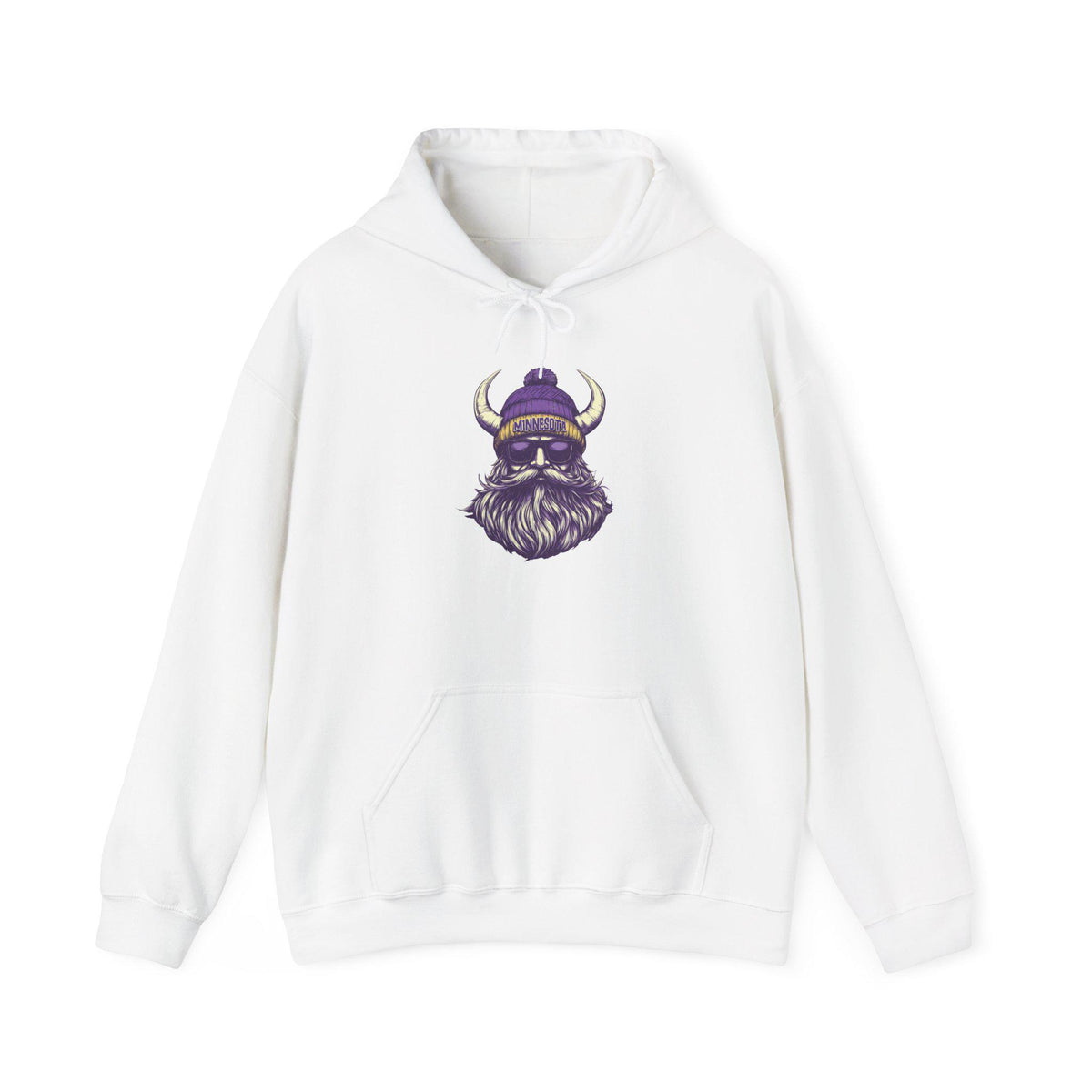 Viking Valhalla Hoodie - Victory Or Valhalla - Distressed American Viking Skull Hoodie: Patriotic