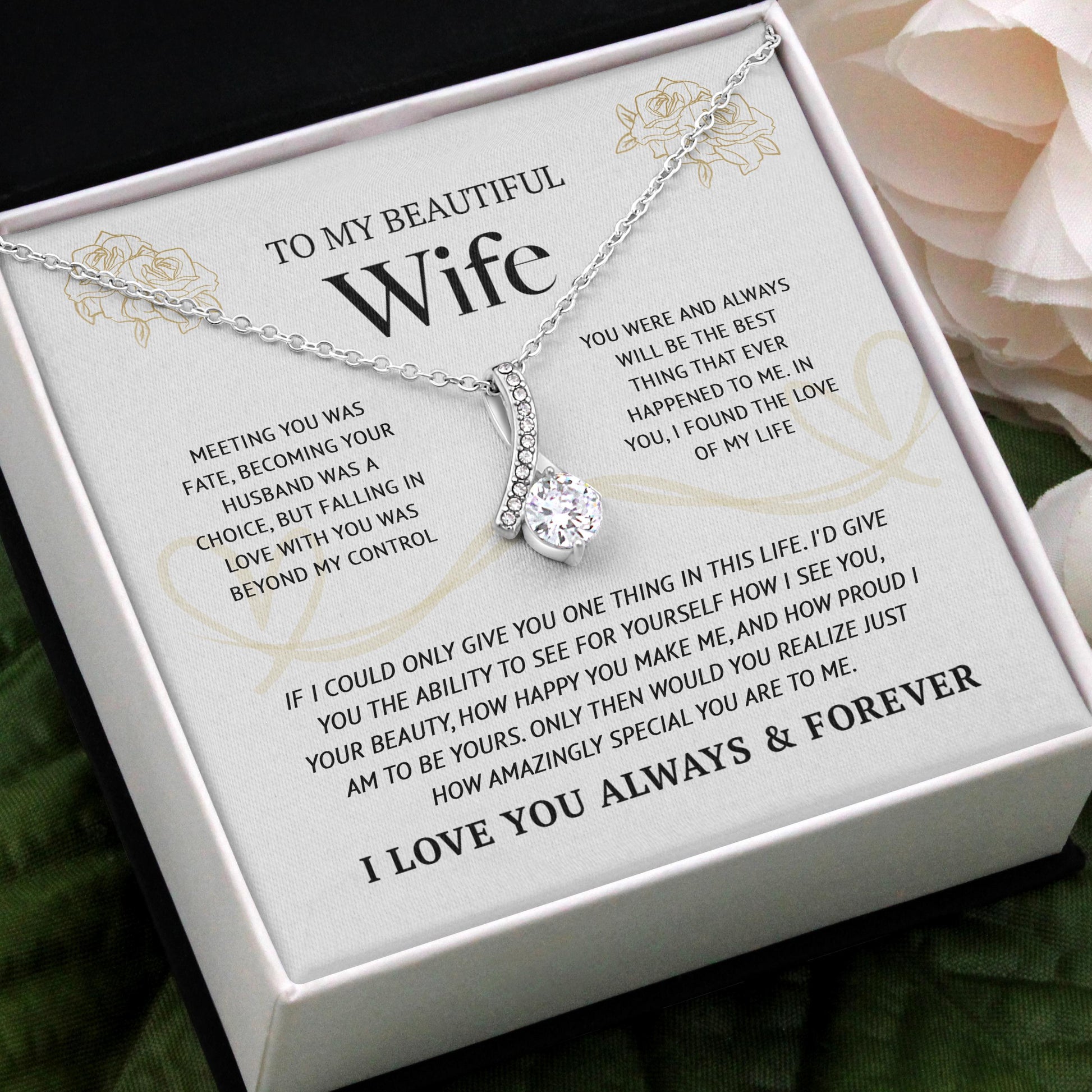 Viking Necklace - To My Shieldmaiden Necklace Gift, Viking Jewelry Gift with Message Card, Birthday