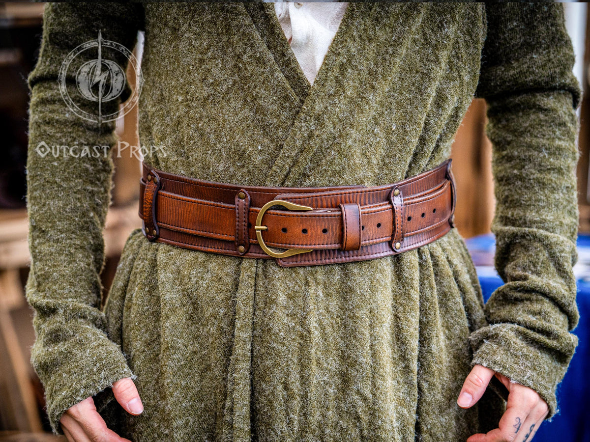 Viking Costume & LARP - 36” Damascus Northmen Sword with Scabbard, Handmade Collectible Medieval