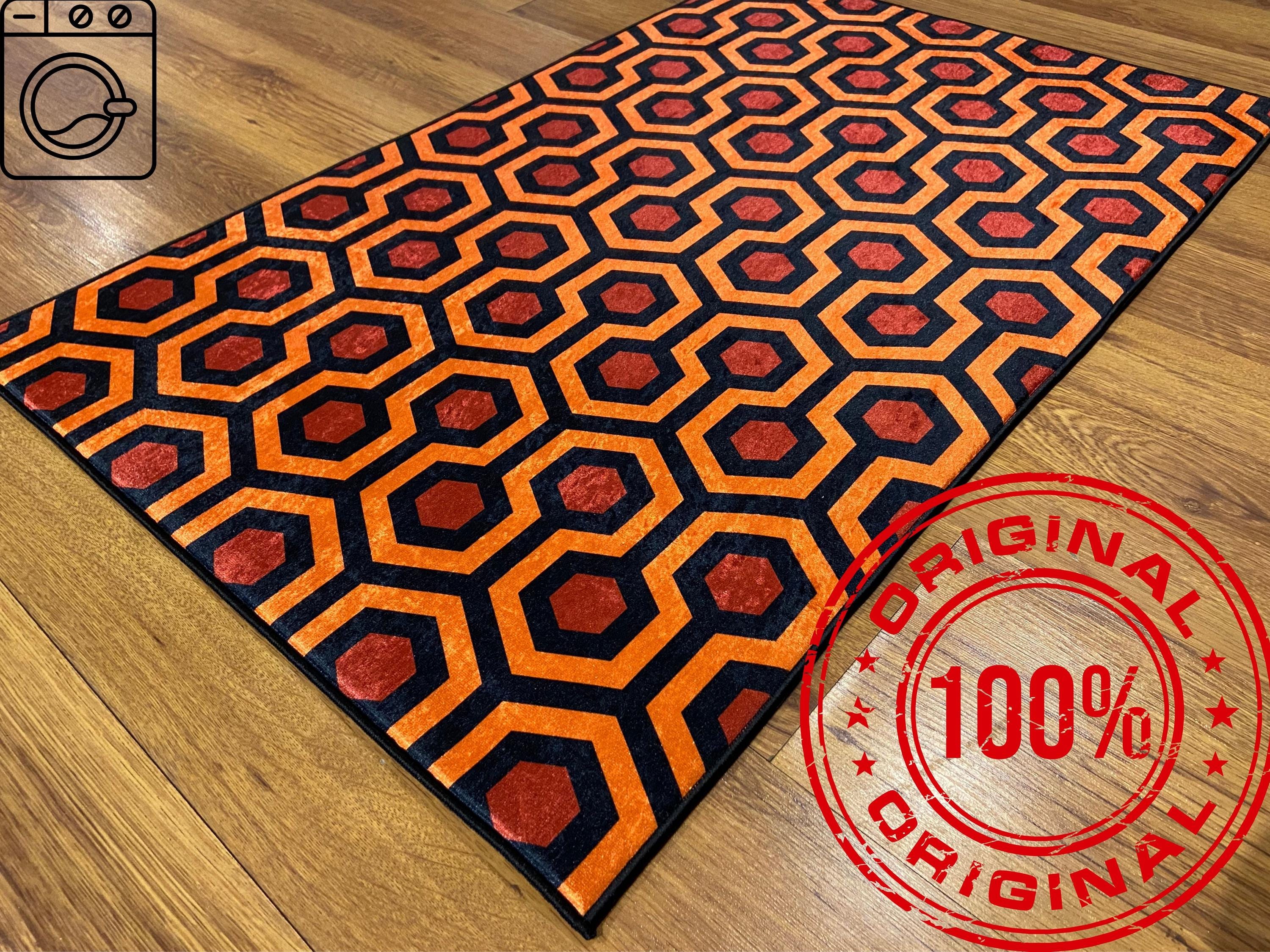 Viking Valknut Rug - Viking Decor Area Rug, Valknut Norse Pagan Rug, Scandinavian Design Carpet