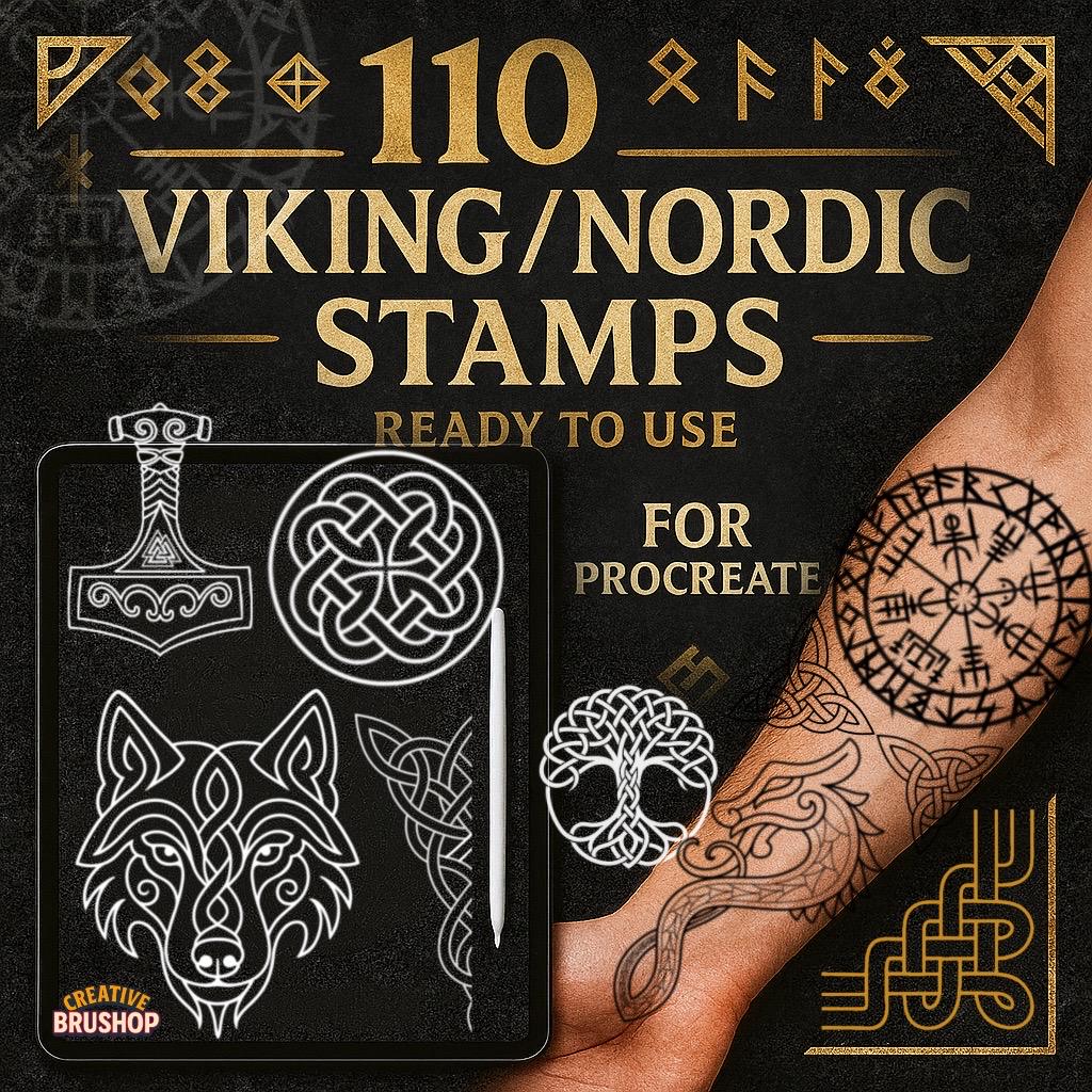 Viking Odin Hoodie - Viking Odin 3D Hoodie, Norse Tattoo Art, Unisex Fleece Sweatshirt