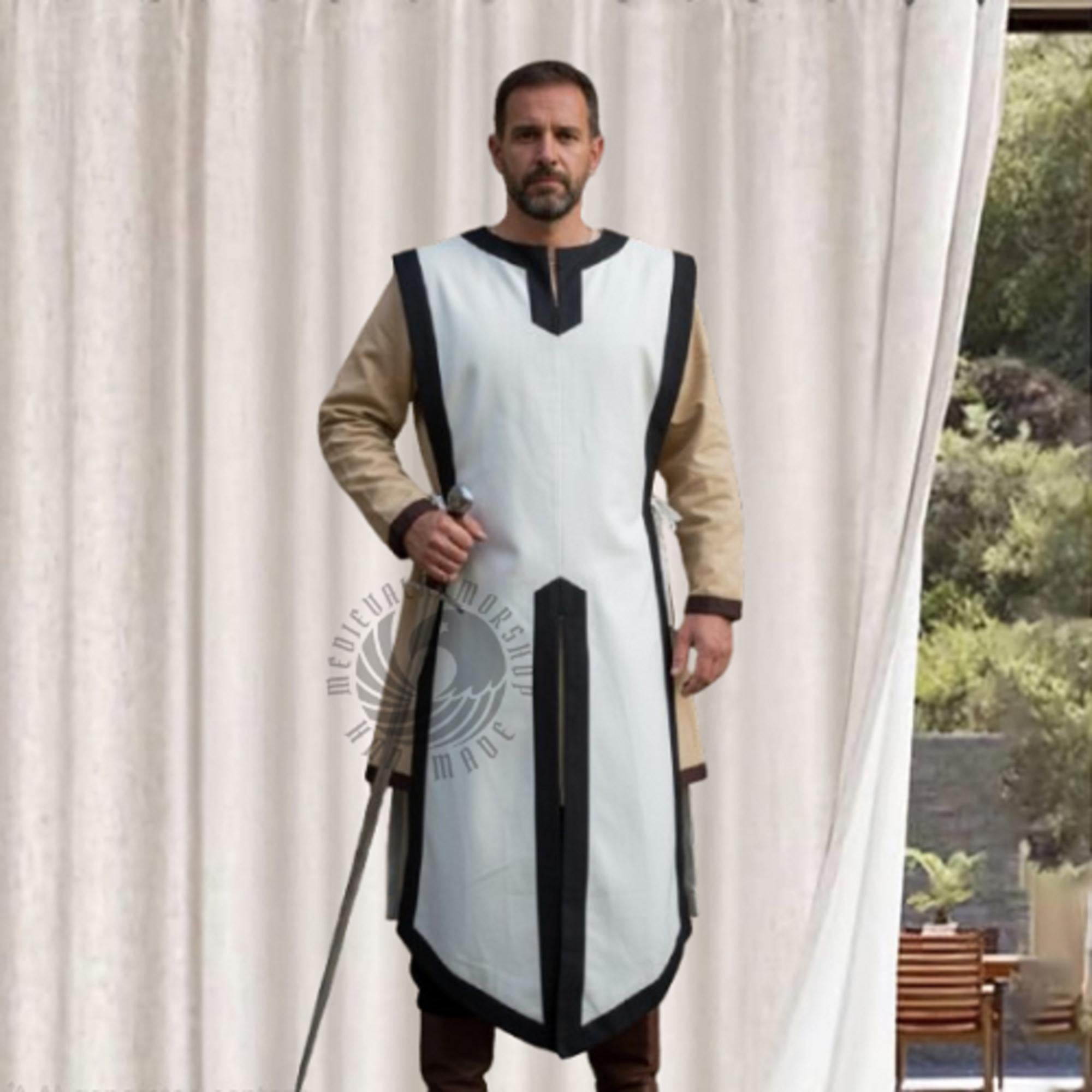 Viking Jacket - Wine Medieval Gambeson Coat for Men – Quilted Viking Armor Jacket