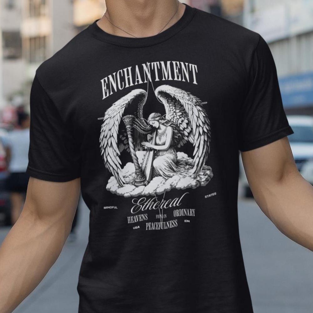 Viking Valhalla T-Shirt - Men's Viking Valhalla T-shirt, Norse Fire Warrior T-shirt, Dark Fantasy