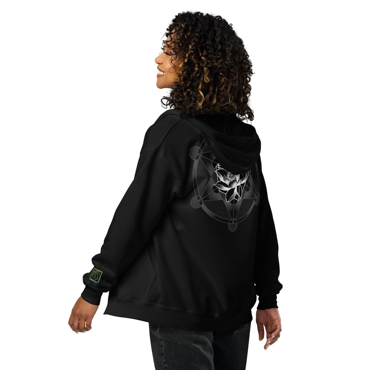 Viking Odin Hoodie - Hugin & Munin Ravens Odin's Viking Organic Hoodie