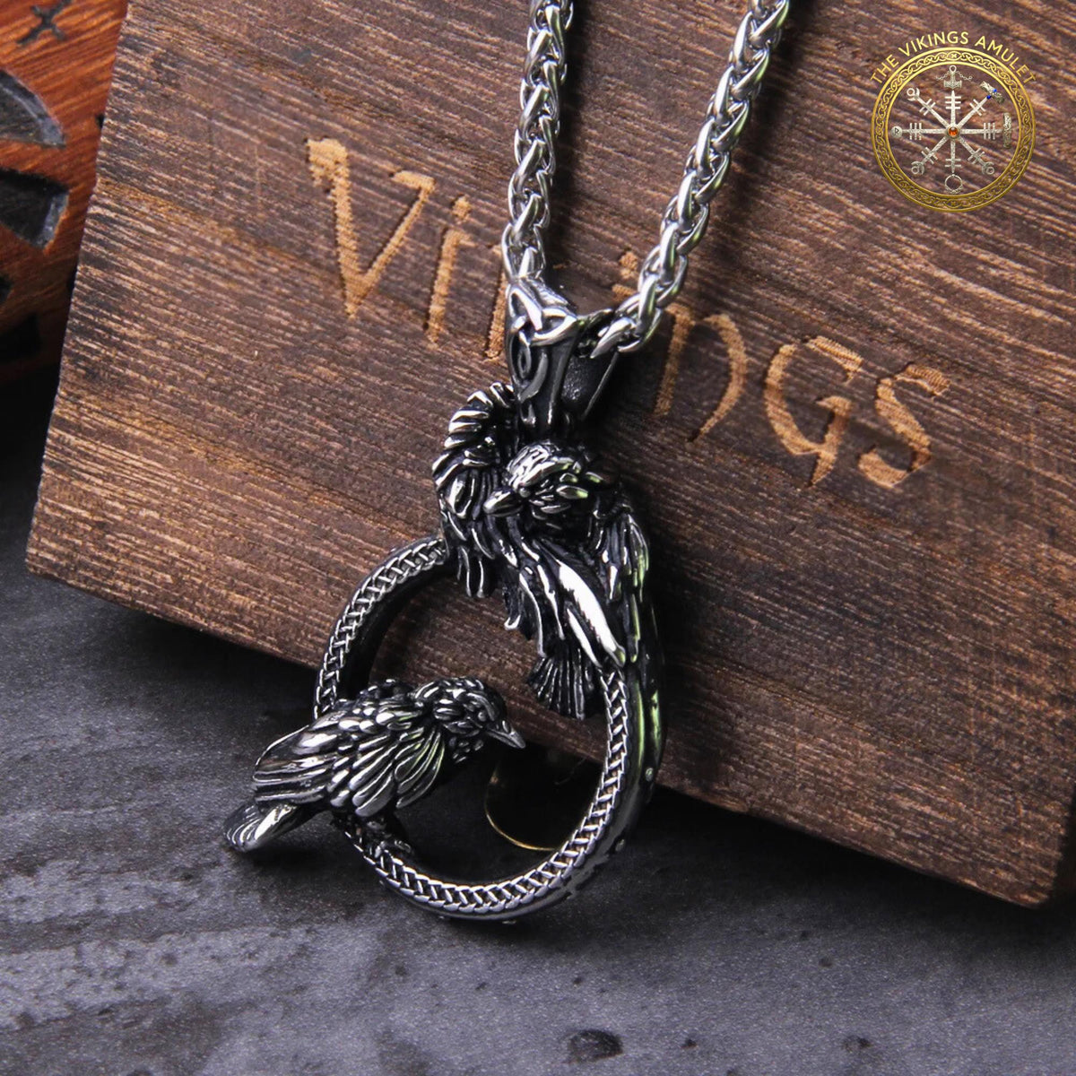 Viking Vegvisir Compass Necklace - Handmade Viking Paracord Necklace – Vegvisir Amulet, Norse