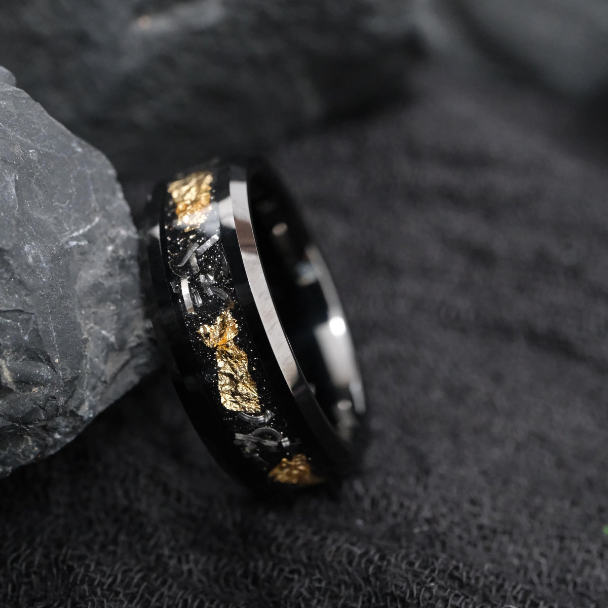 Viking Rune Ring Set of 3 · Norse Stainless Steel Band · Elder Futhark · Nordic Warrior Ring Men