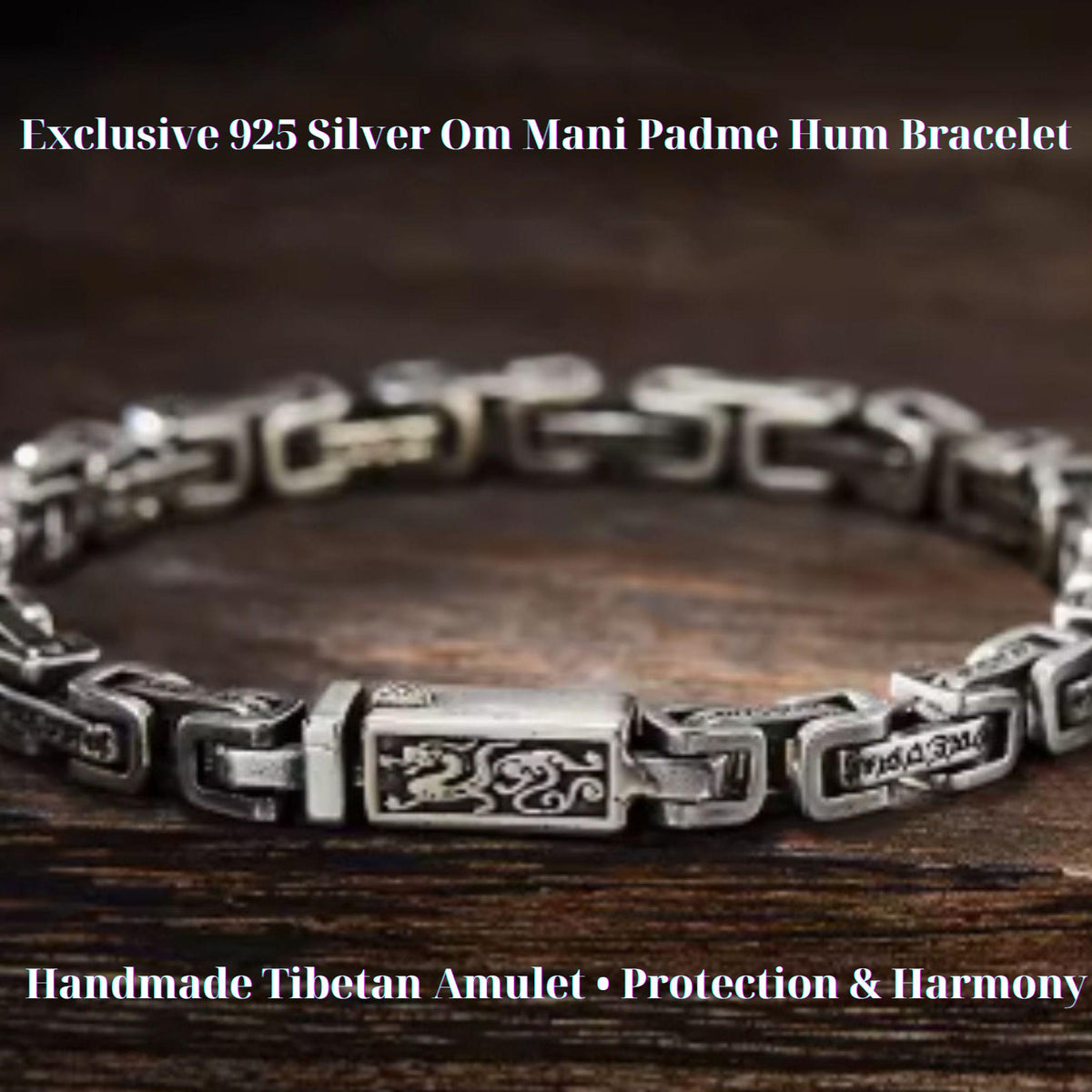 Viking Thor's Hammer Bracelet - Oxidised Sterling Silver Men's Cuff Bangle, Viking Rune, Thor's
