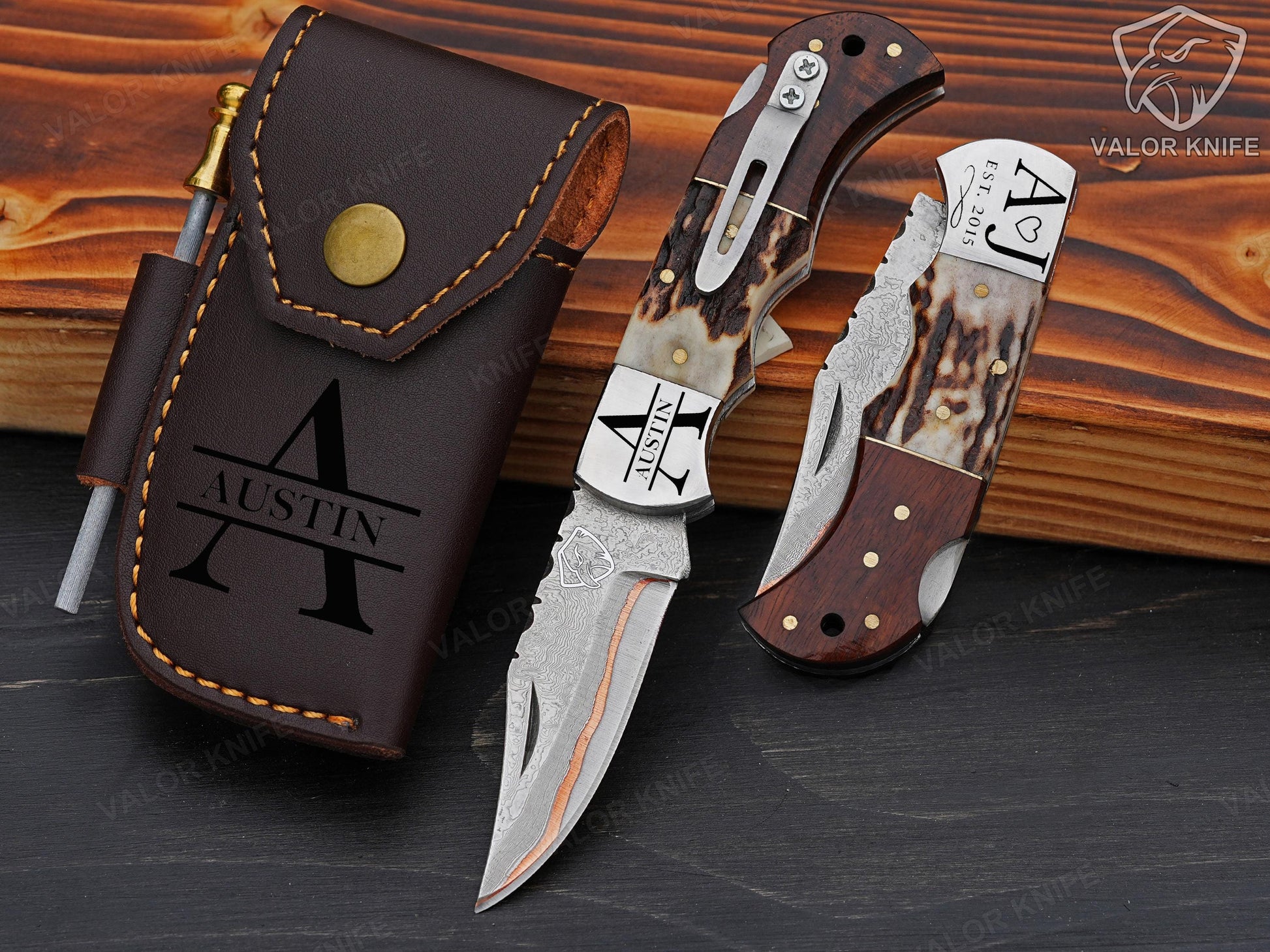Viking Costume & LARP - Hand Crafted Northmen Damascus Steel Viking Sword, Custom Handmade Blade