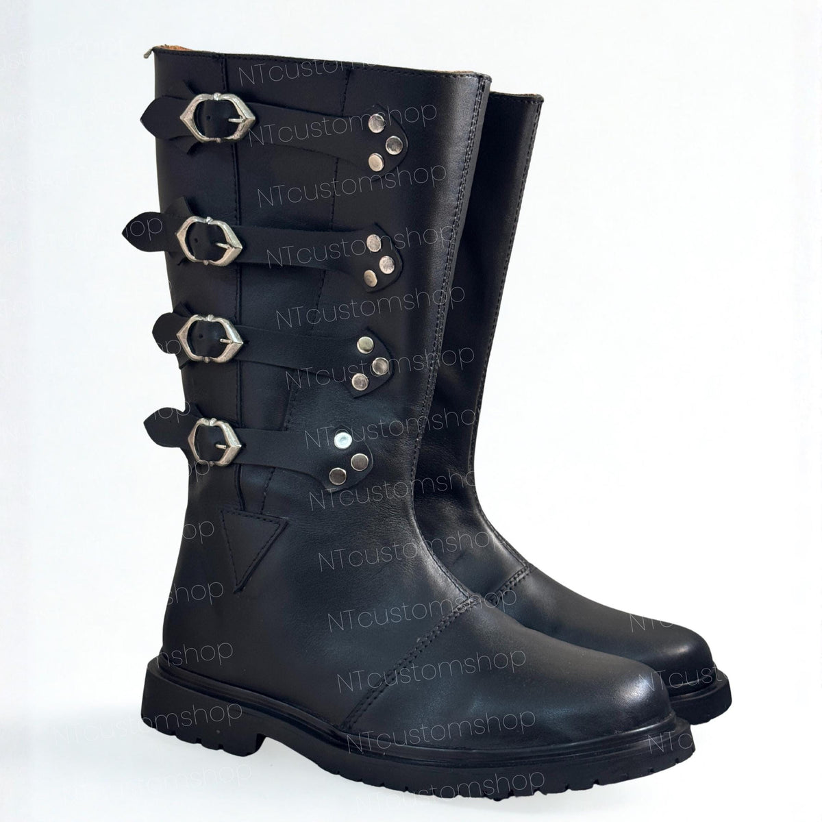 Viking Boots - Custom Made Renaissance Faire Boots - Viking, Medieval, Fantasy Leather Boots