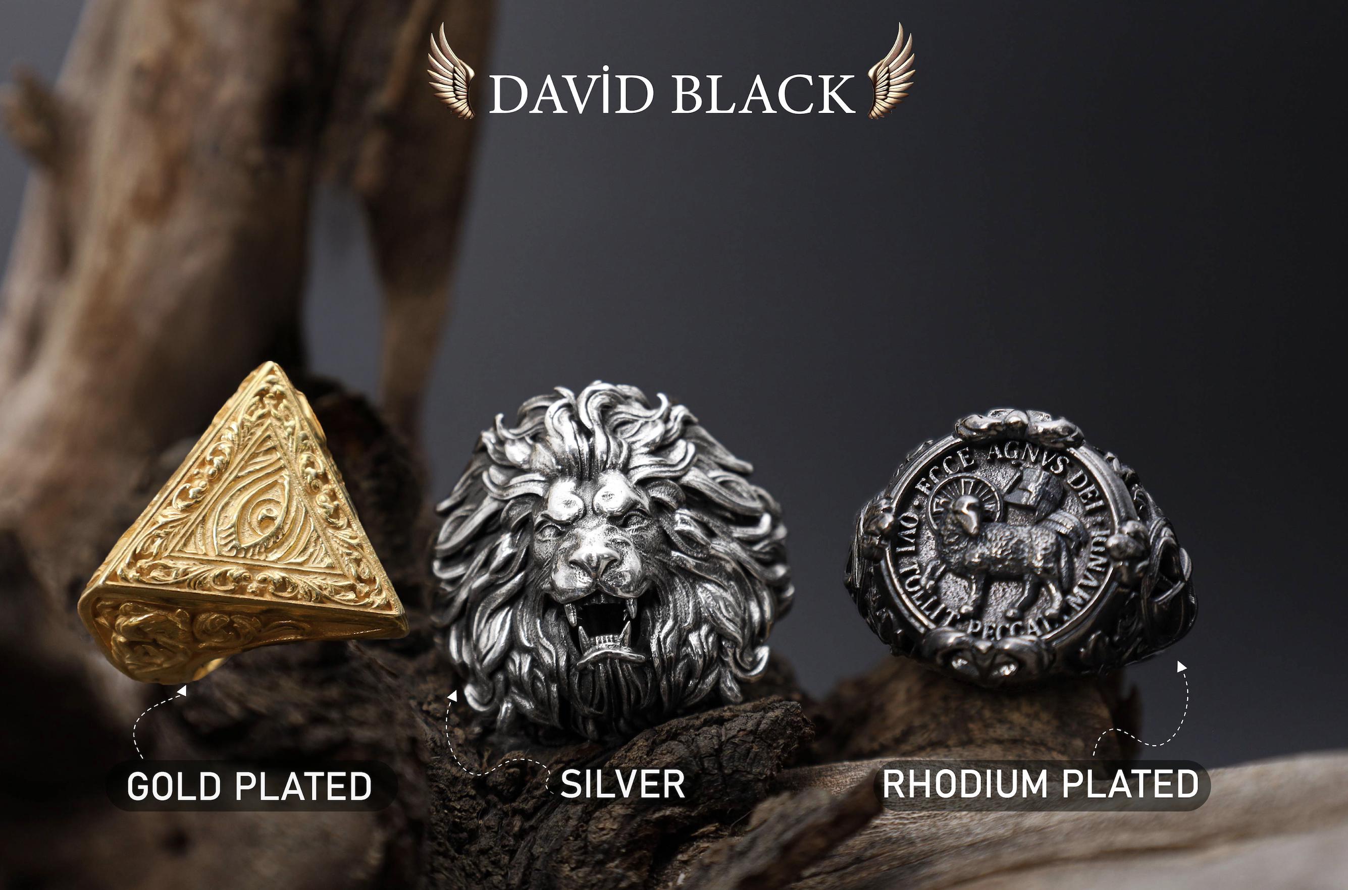 Viking Yggdrasil Tree of Life Ring - 925K Sterling Silver Yggdrasil Ring: Norse Mythology Tree of