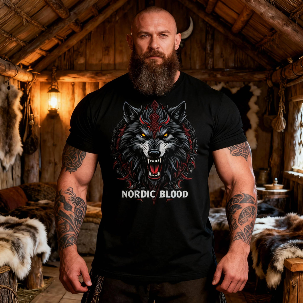 Viking Odin T-Shirt - Valhalla T-Shirt, Viking Ship Shirt, Norse Mythology Tee for Men & Women