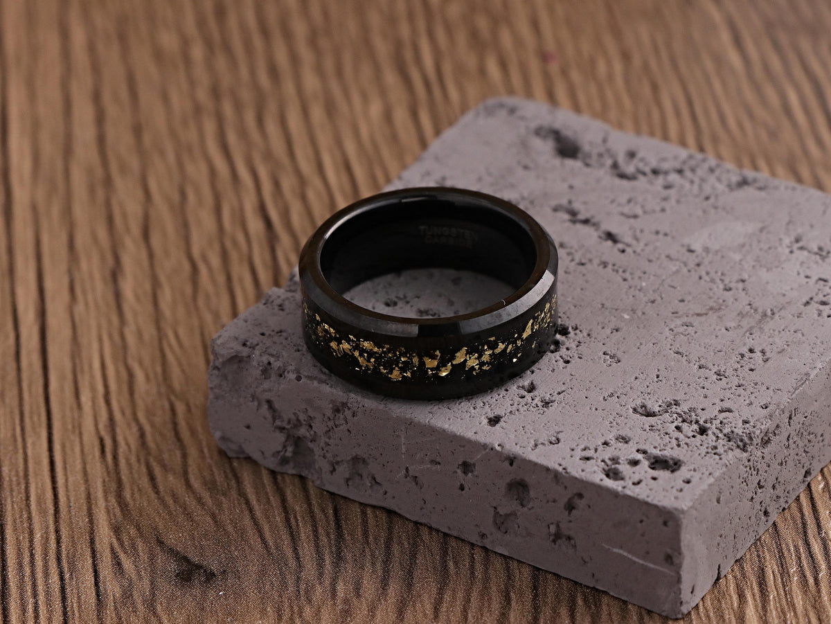 Viking Rune Ring Set of 3 · Norse Stainless Steel Band · Elder Futhark · Nordic Warrior Ring Men