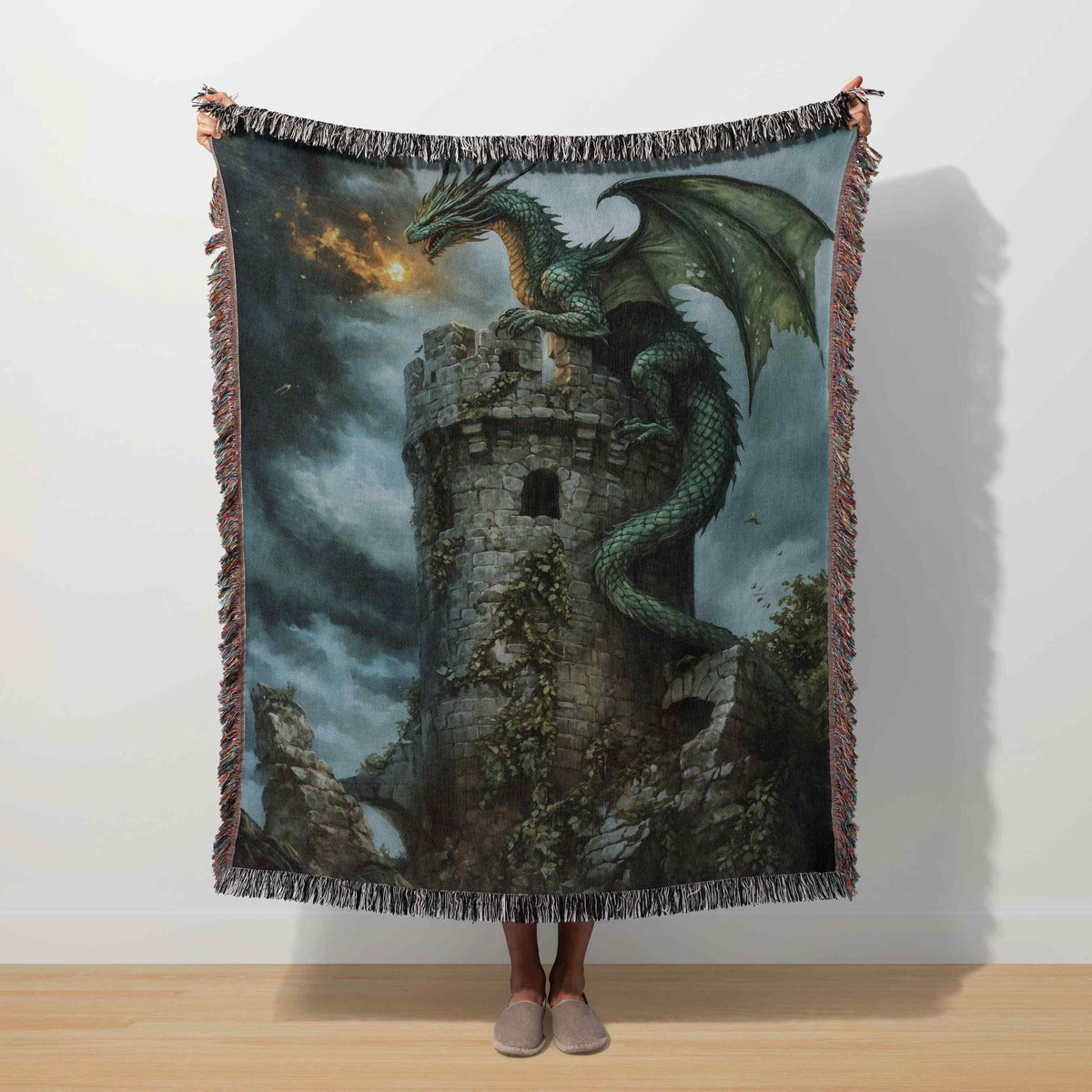 Viking Yggdrasil Tree of Life Blanket - Yggdrasil Minky Large Blanket 60x80, Tree of Life Throw