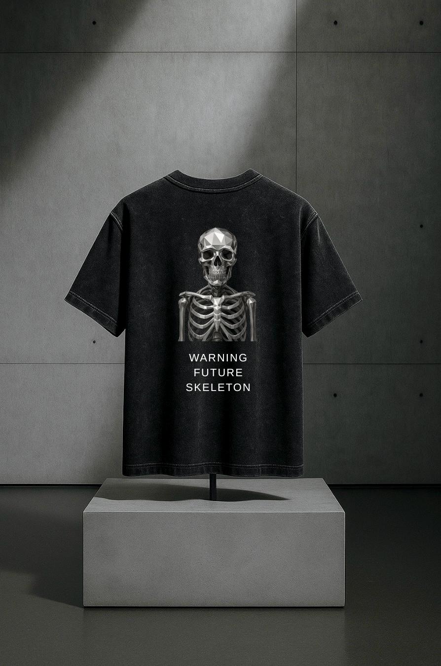 Viking T-Shirt - Viking Skull Oversized T-Shirt