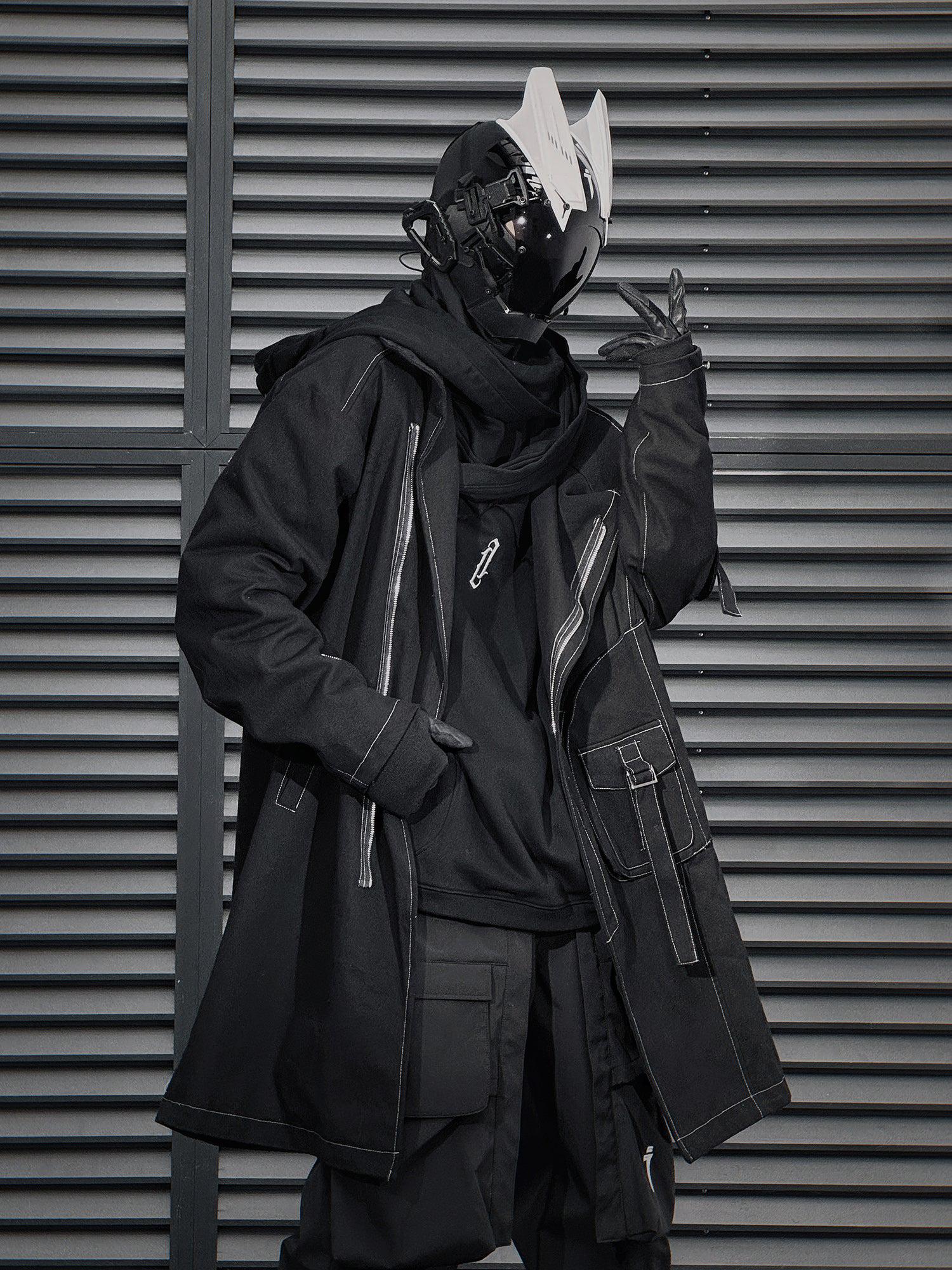 Viking Jacket - Viking Skull Hooded Jacket design with Zipper