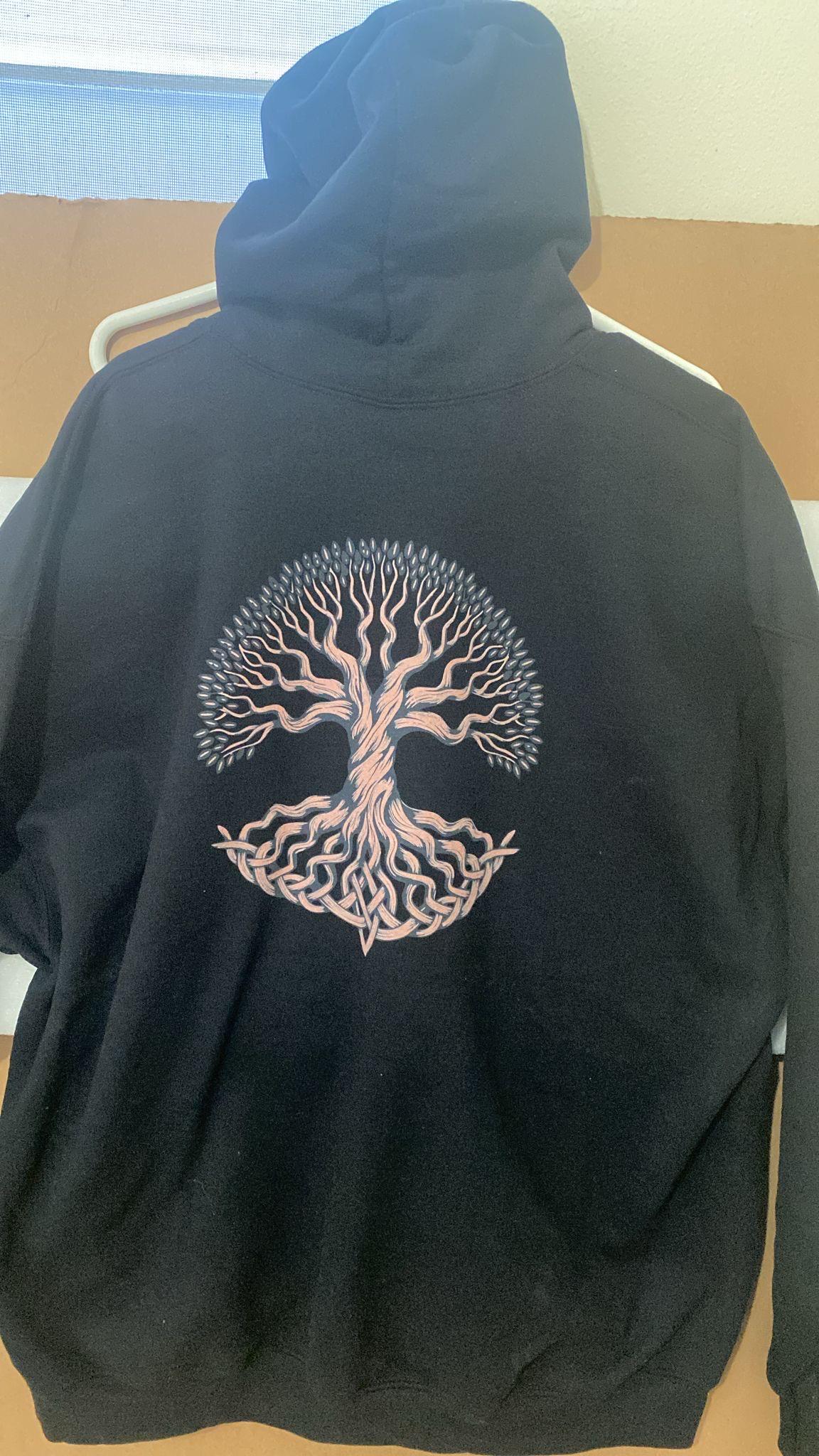 Viking Odin Hoodie - Odin Viking Hoodie: Celtic Nordic Mythology Sweater - Gothic Biker Style