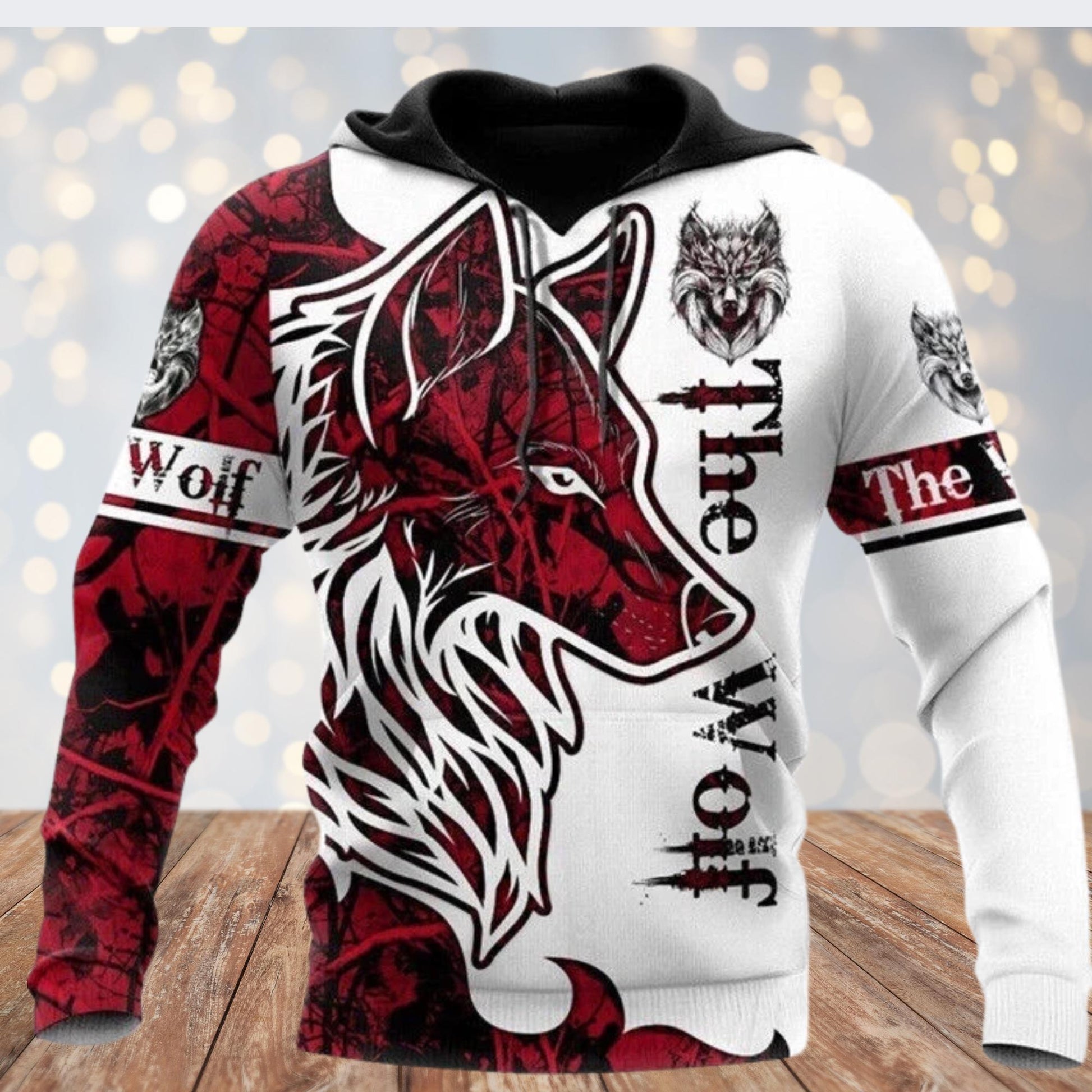 Viking Odin Hoodie - Viking Odin 3D Hoodie, Norse Tattoo Art, Unisex Fleece Sweatshirt