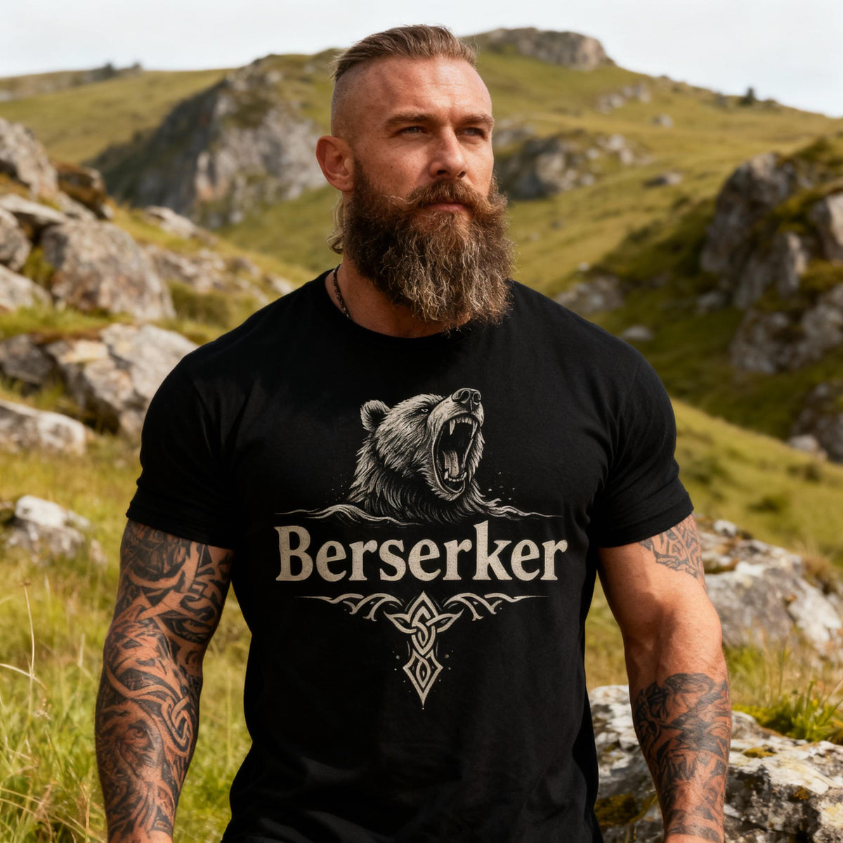 Viking Odin T-Shirt - Valhalla T-Shirt, Viking Ship Shirt, Norse Mythology Tee for Men & Women