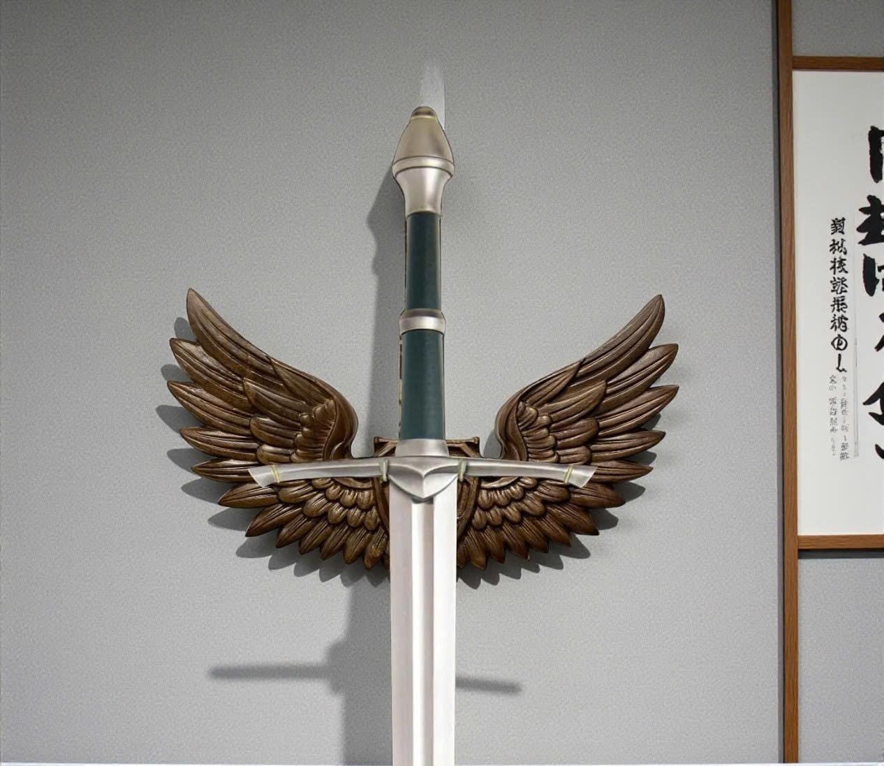 Viking Weapon Replica - Hand Forged Northmen Damascus Sword Replica, Authentic Viking Inspired