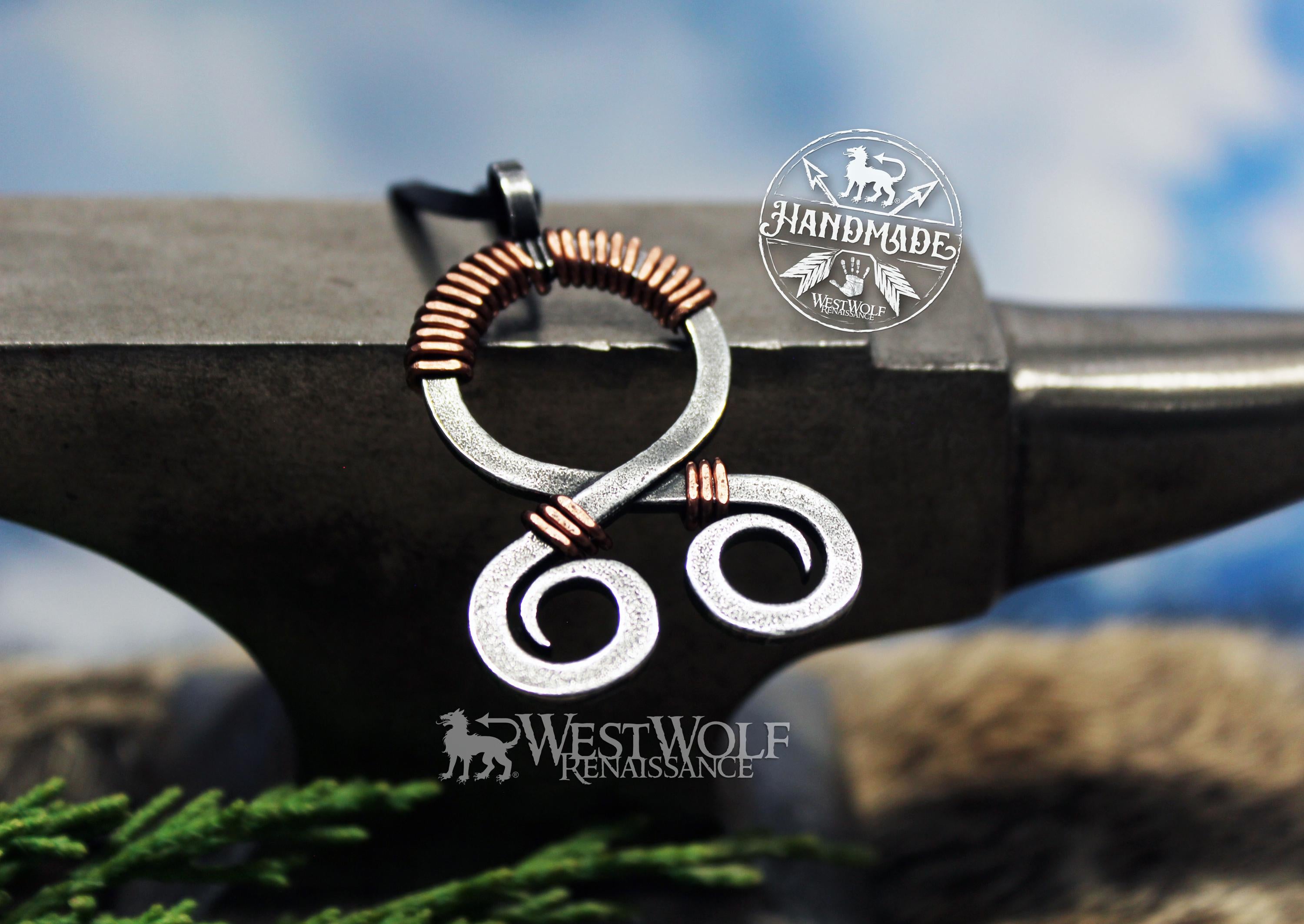 Viking Necklace - Viking Bear Head Berserker Neck Torc - Made of Fine Bronze — Norse