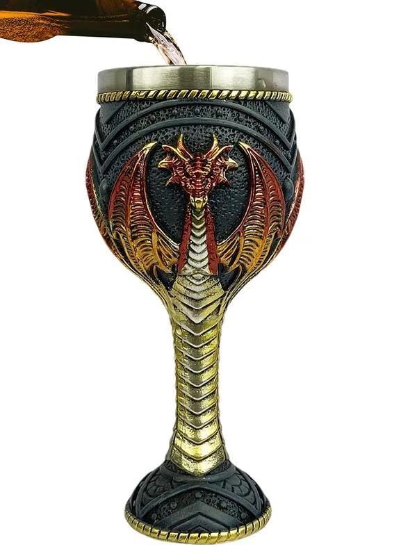 Viking Odin Mug - Custom Nordic Viking Mug with Raven & Dragon, Odin Tankard, Handmade Scandinavian