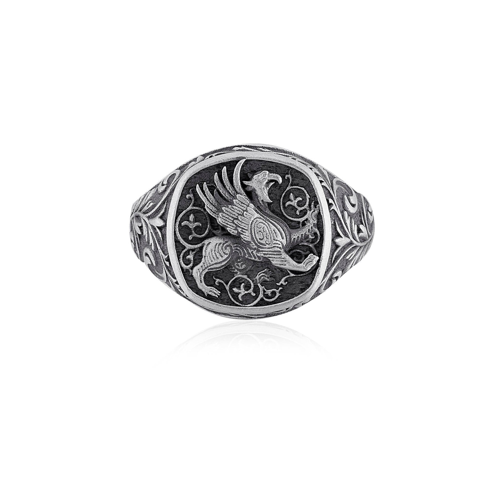 Viking Wolf Ring - Carnelian Life And Death Gemstone Ring, Fenrir, Wolf Ring, Wolf Jewelry, Norse