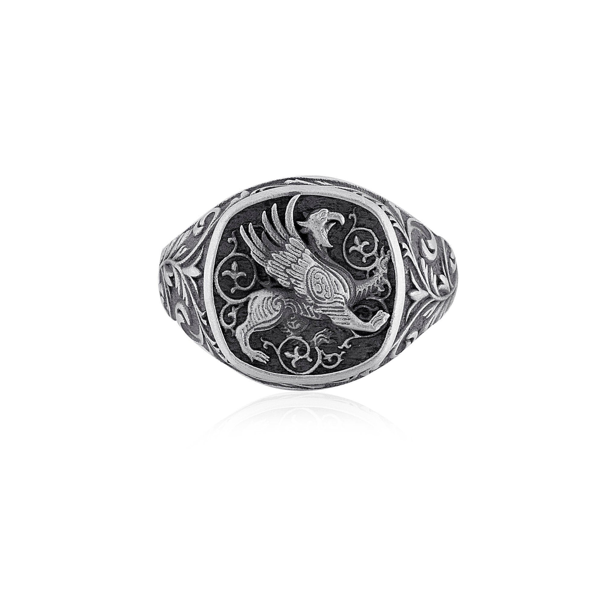 Viking Wolf Ring - Carnelian Life And Death Gemstone Ring, Fenrir, Wolf Ring, Wolf Jewelry, Norse