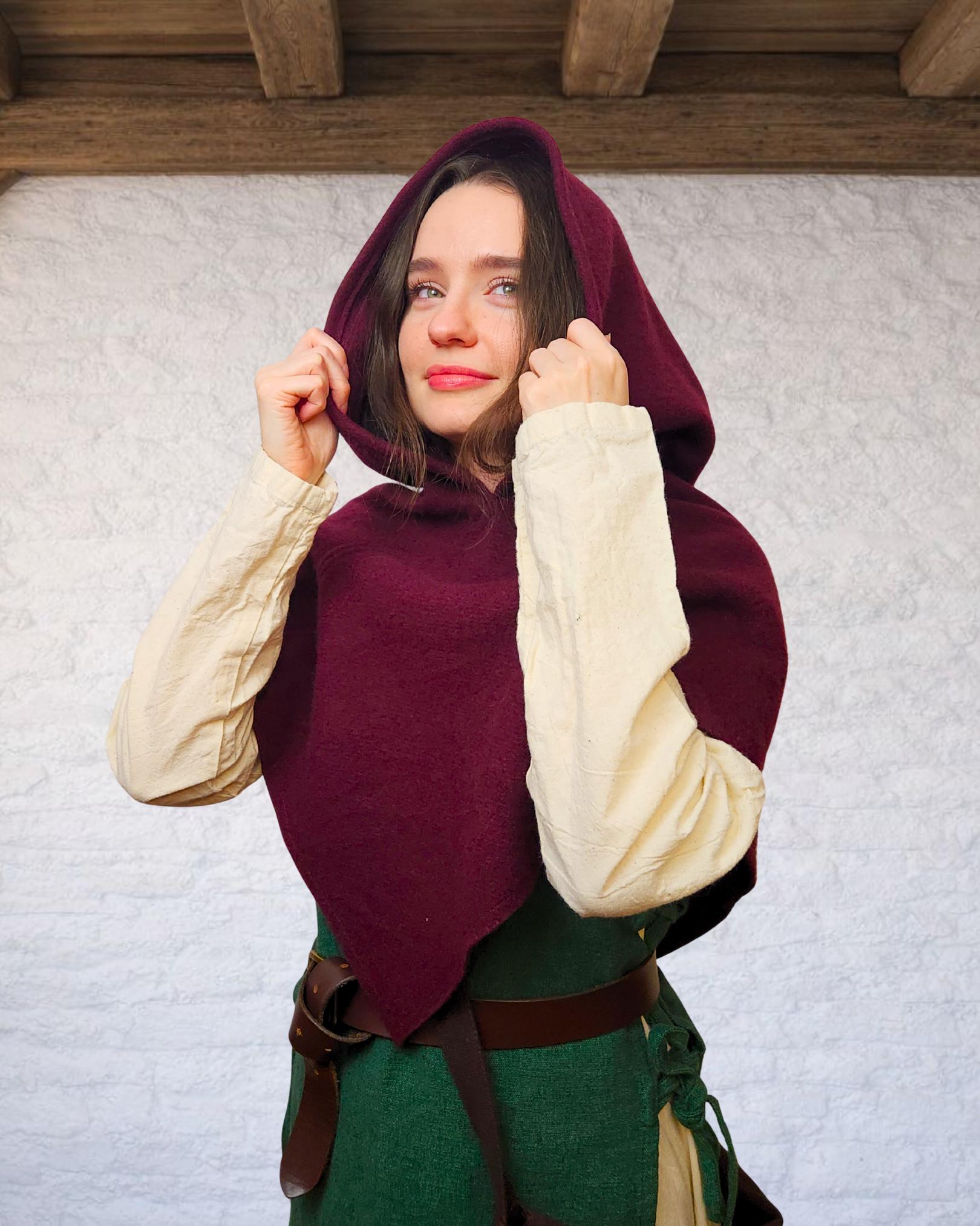 Viking Jacket - Viking Wool Klappenrock Coat, Early Medieval Warrior Tunic, Handcrafted Jacket